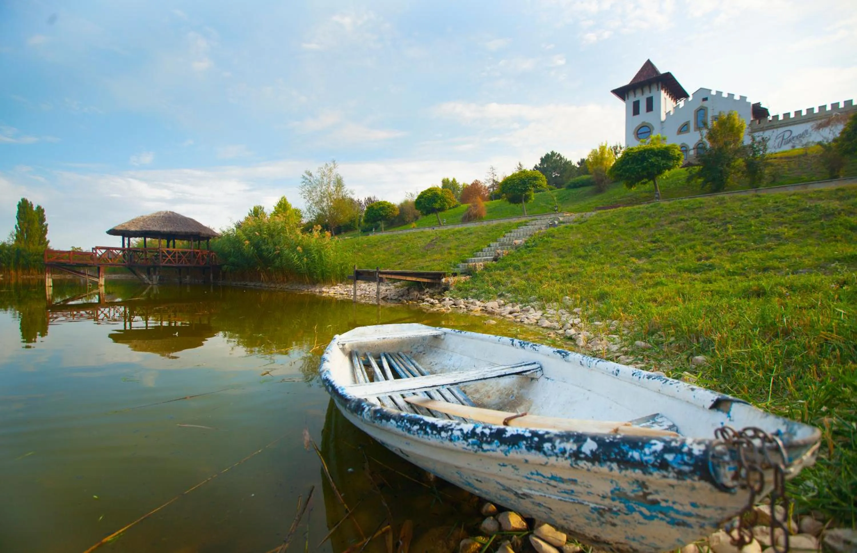 Property building in Chateau Purcari