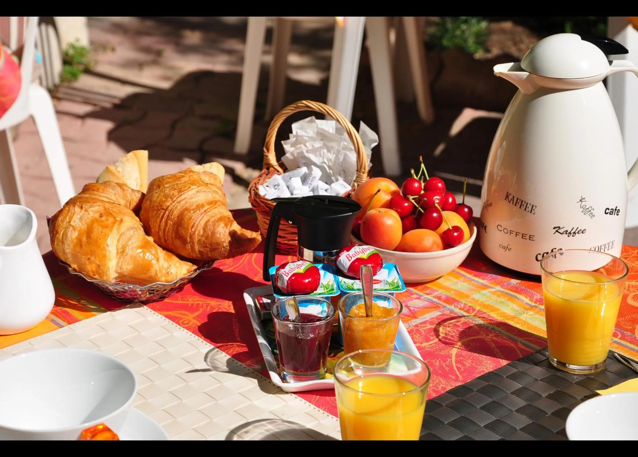 Patio in Hôtel Select