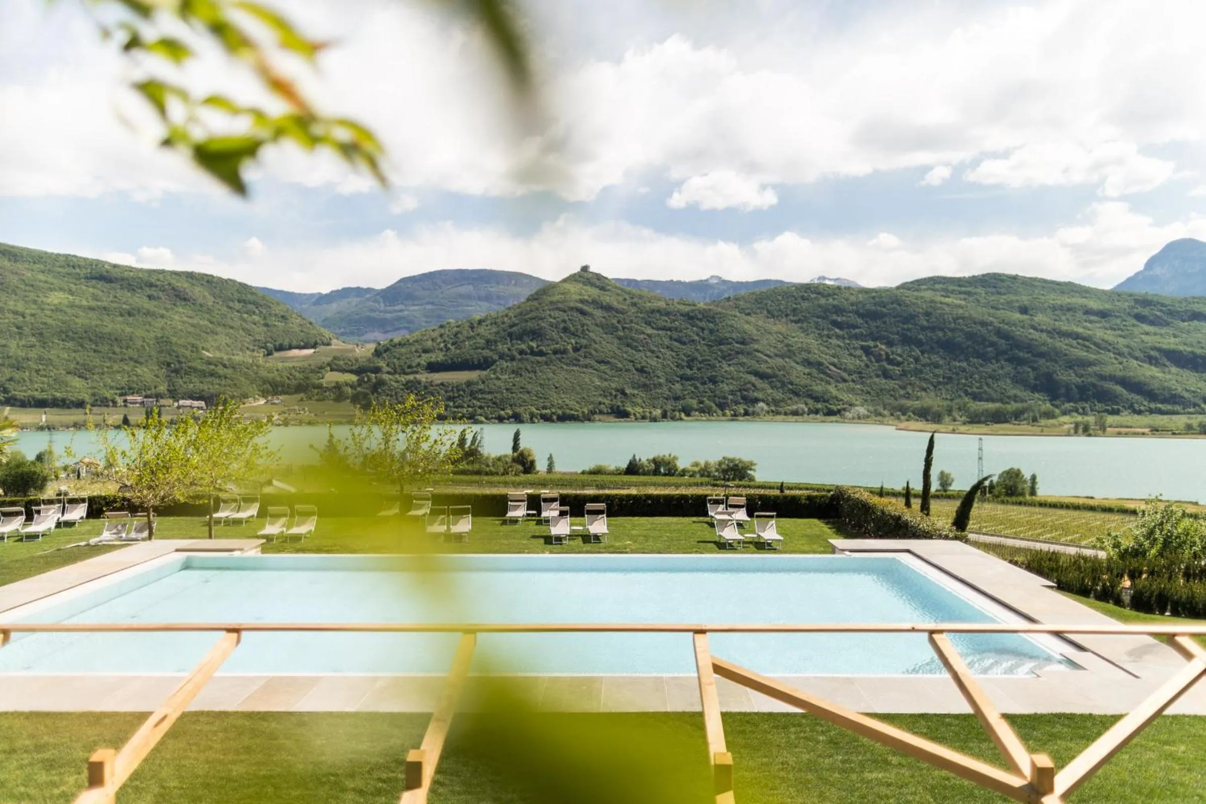 Lake view in Hotel Hasslhof