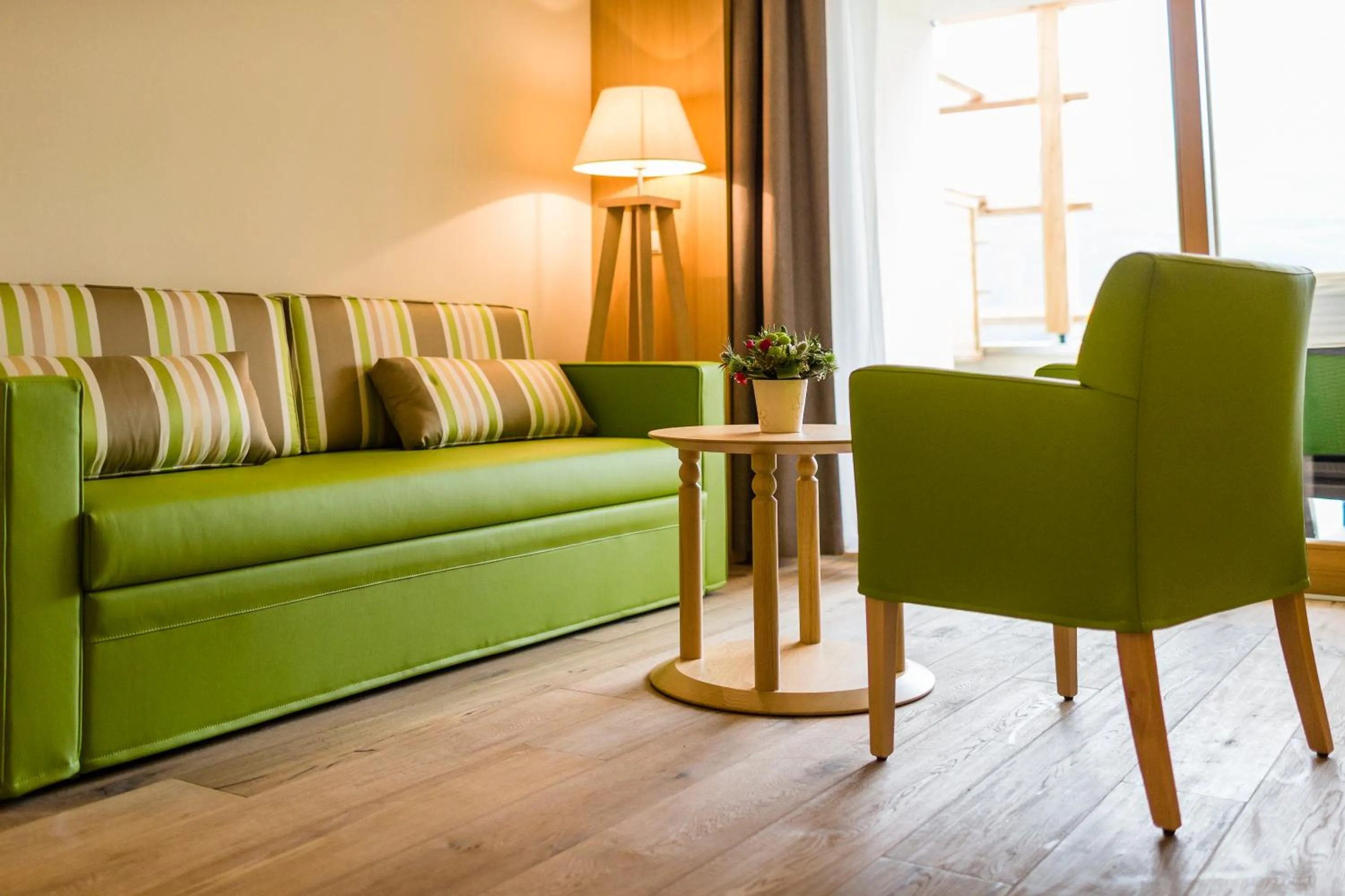 Seating area in Hotel Hasslhof