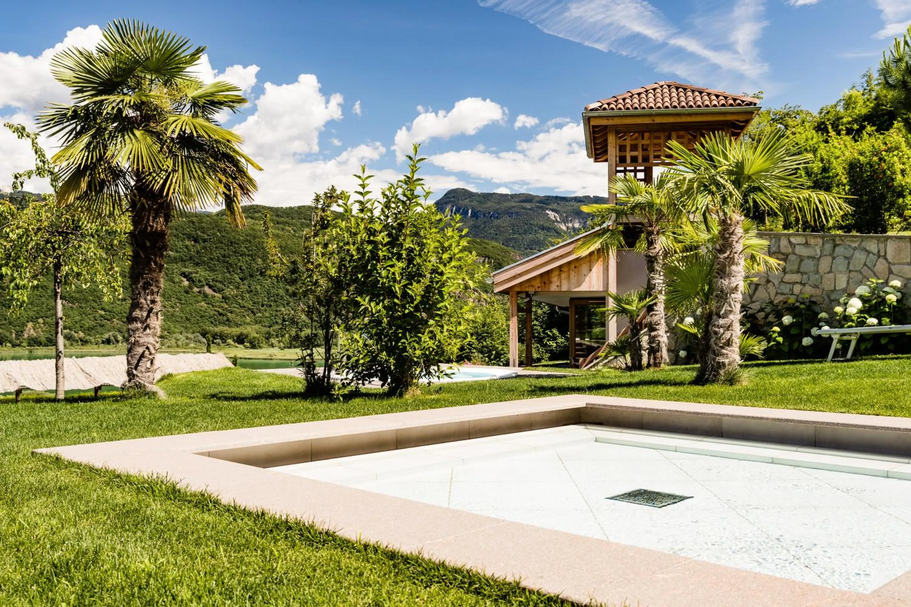 Lake view in Hotel Hasslhof