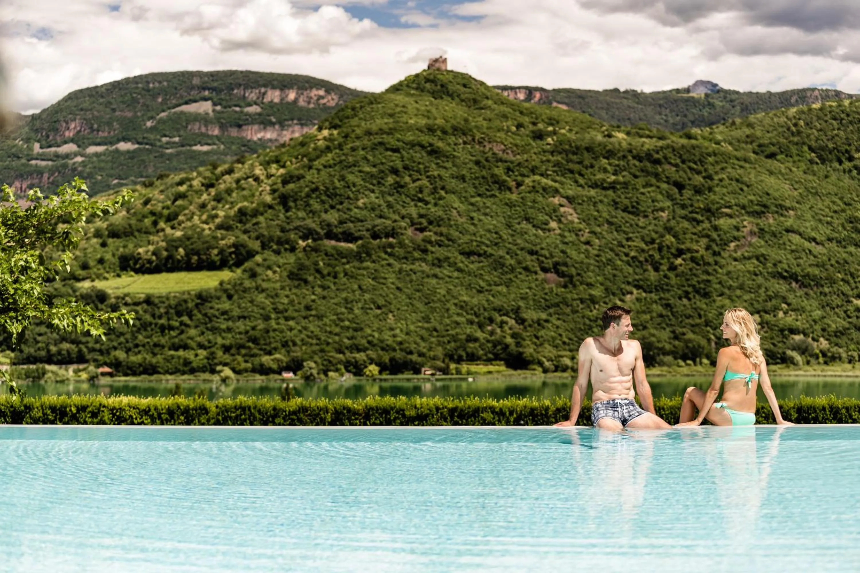 Swimming pool in Hotel Hasslhof