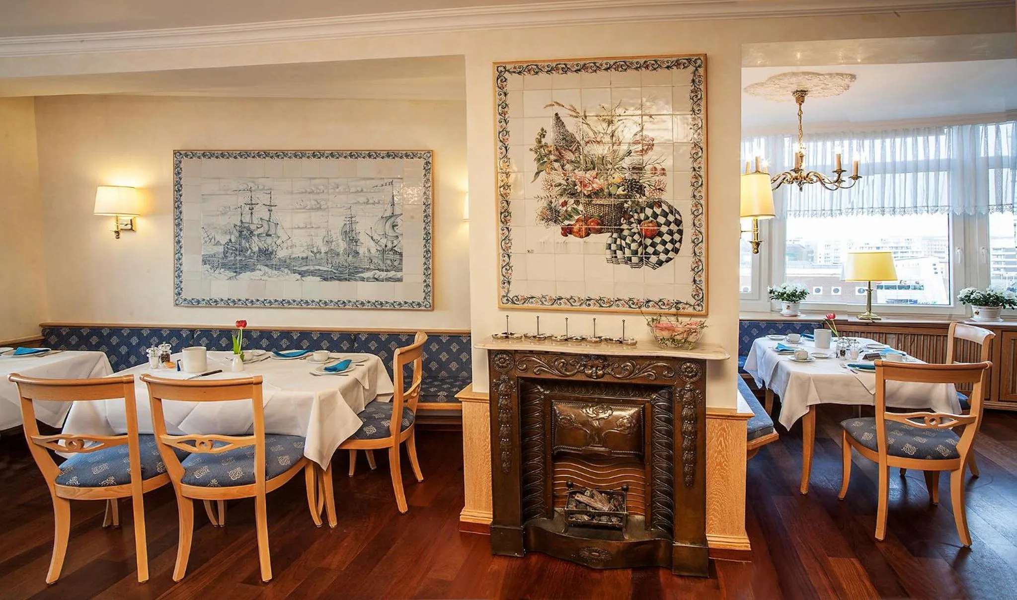 Restaurant/places to eat in Strandhotel Monbijou GmbH garni