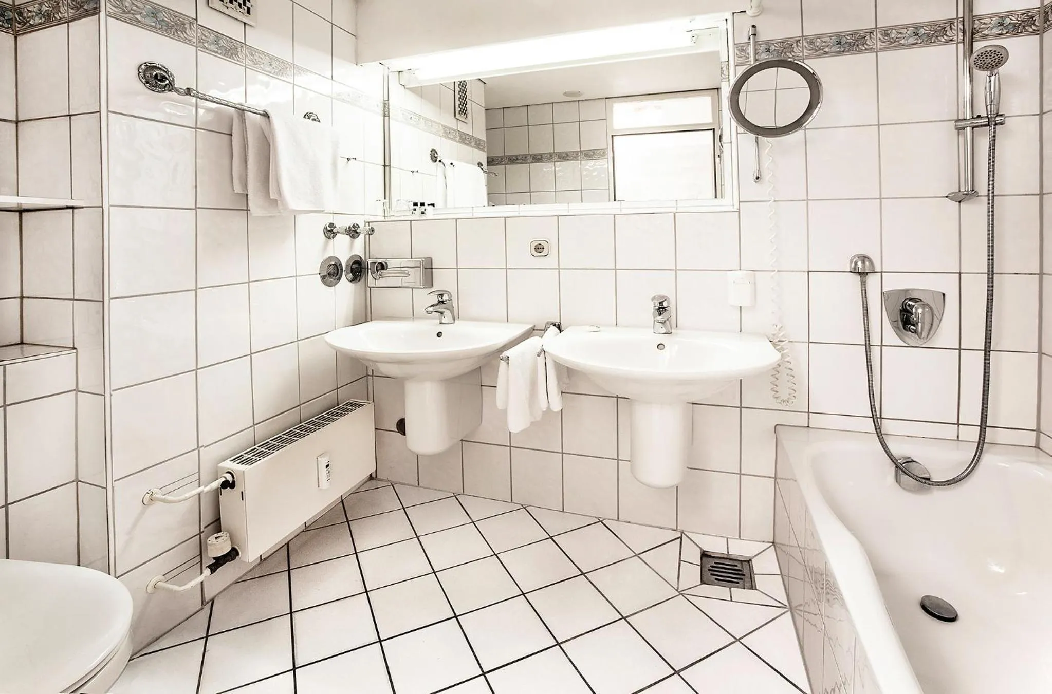 Bathroom in Strandhotel Monbijou GmbH garni