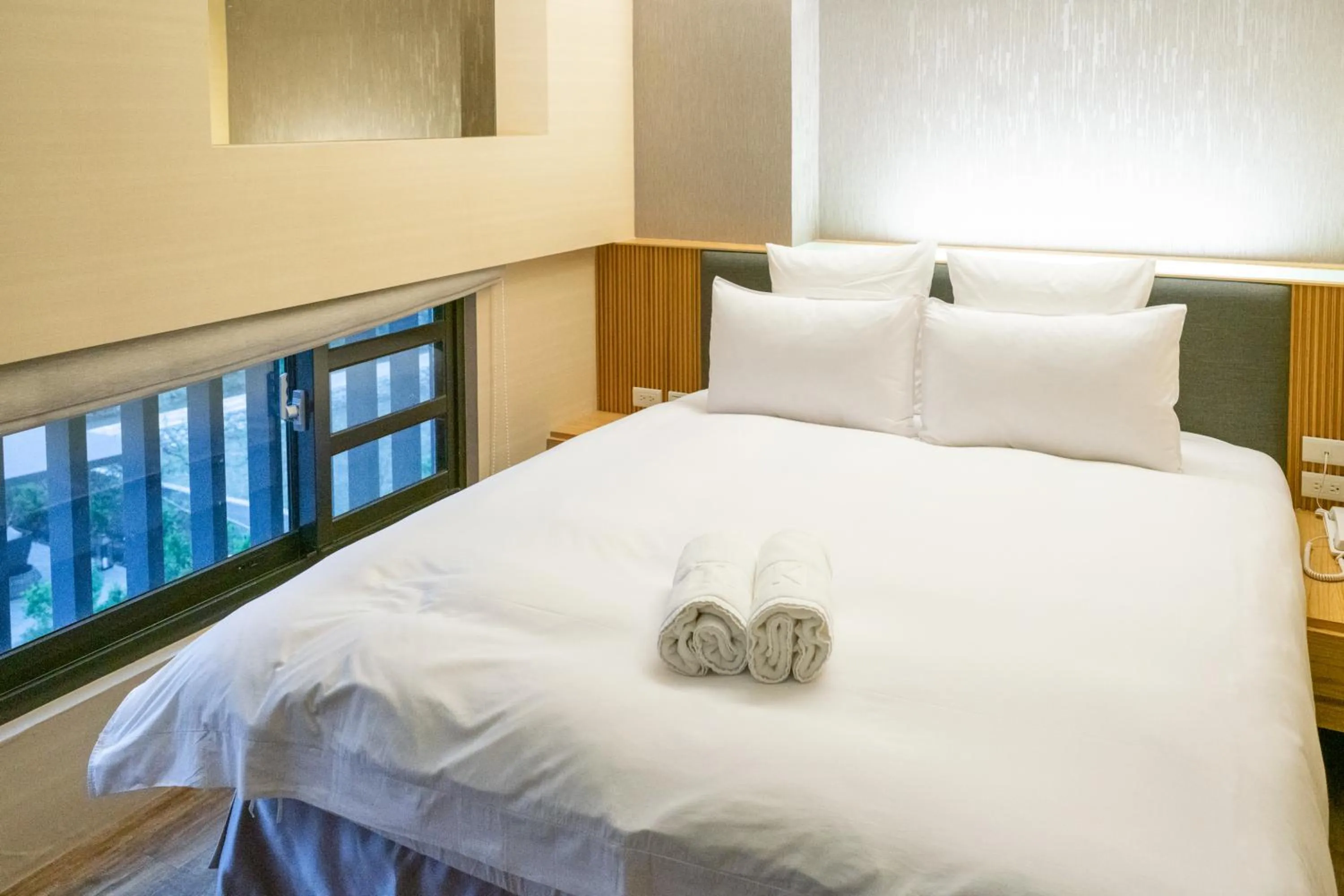 Bed in Tsang Kuo Resort