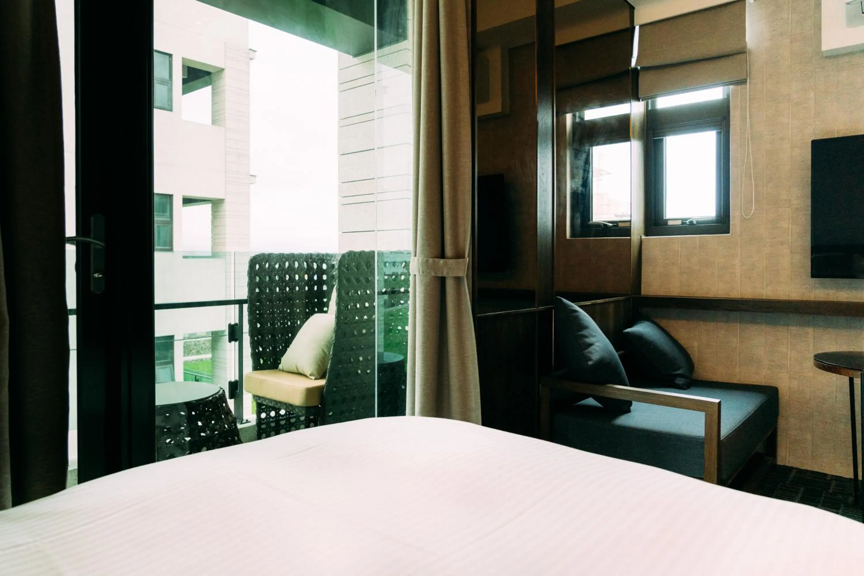 Bed in Tsang Kuo Resort