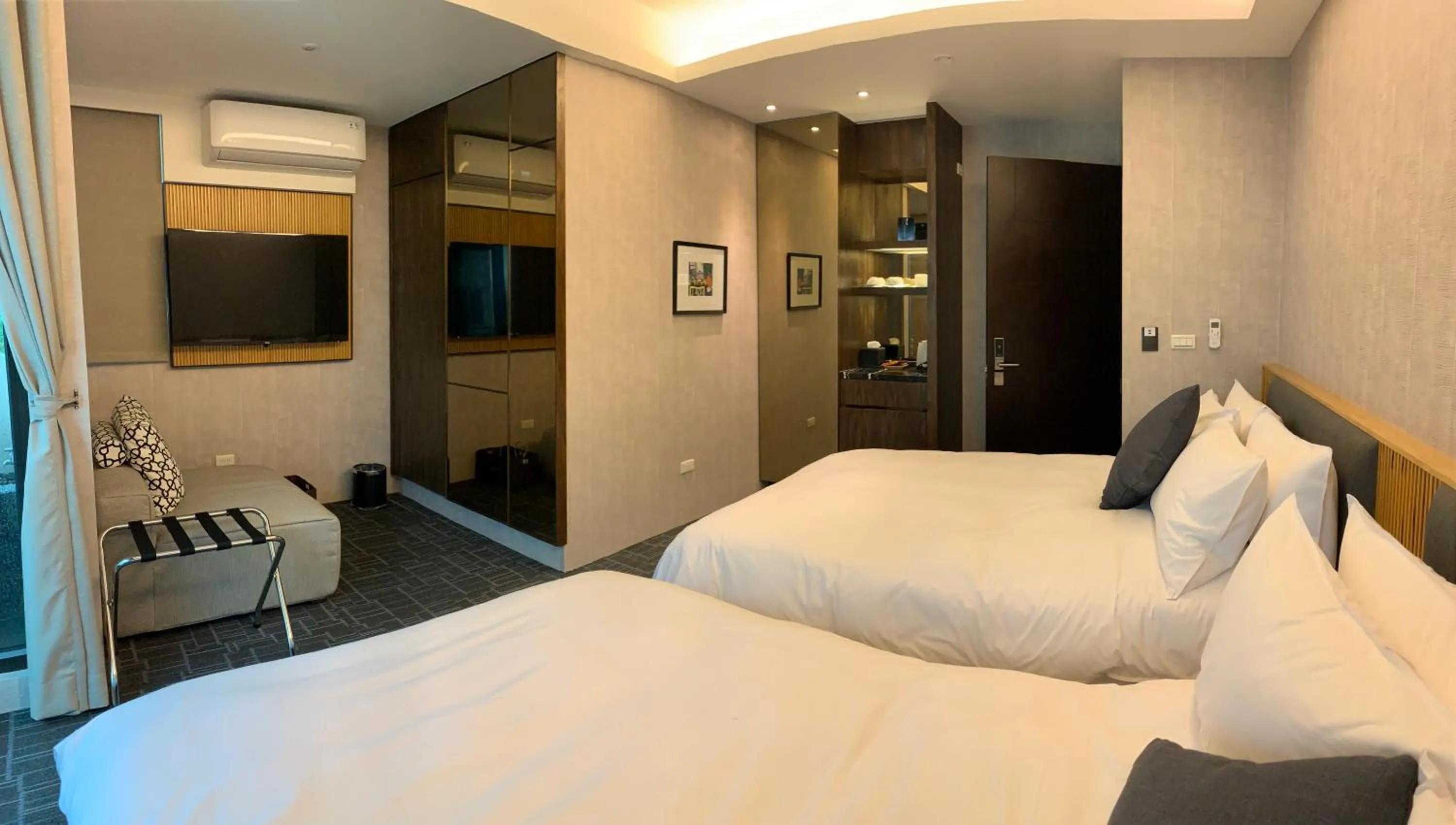 Bed in Tsang Kuo Resort