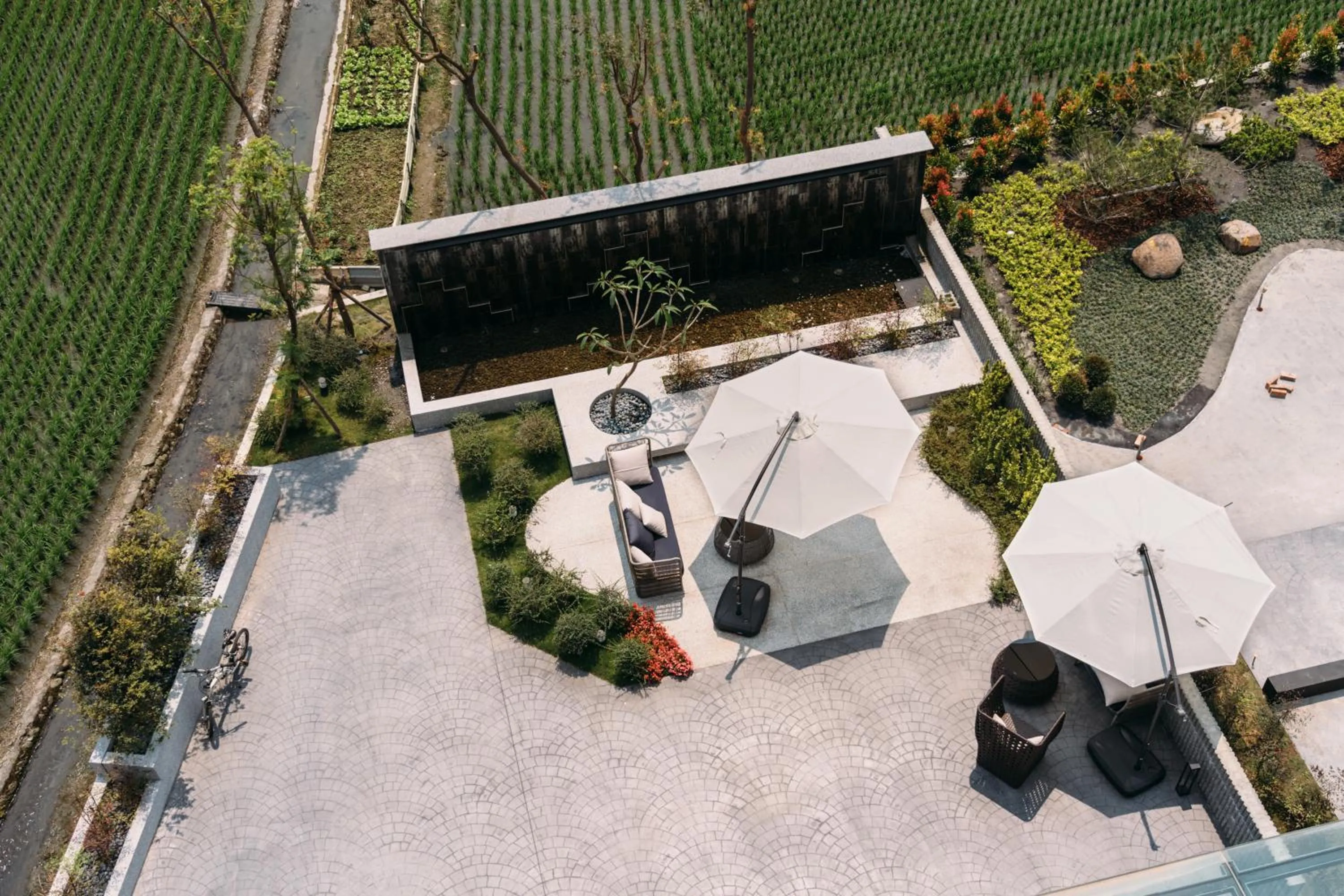 Patio in Tsang Kuo Resort