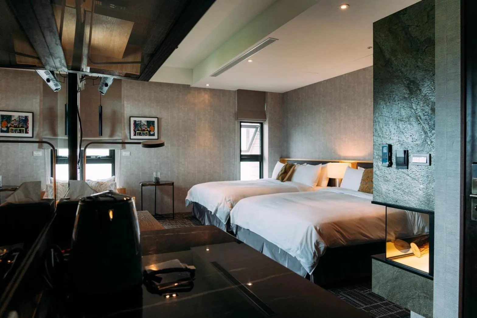 Bed in Tsang Kuo Resort