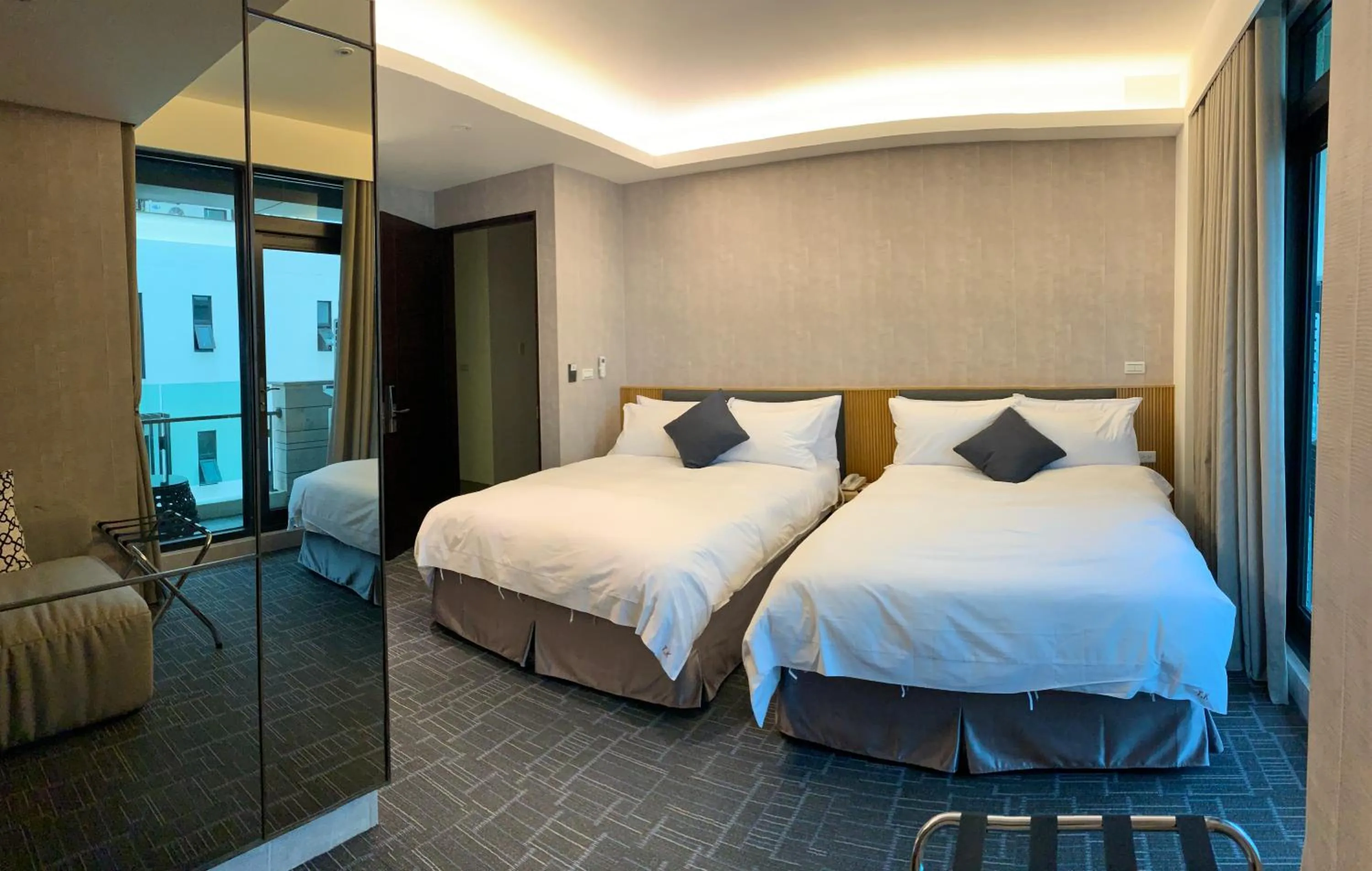 Bed in Tsang Kuo Resort