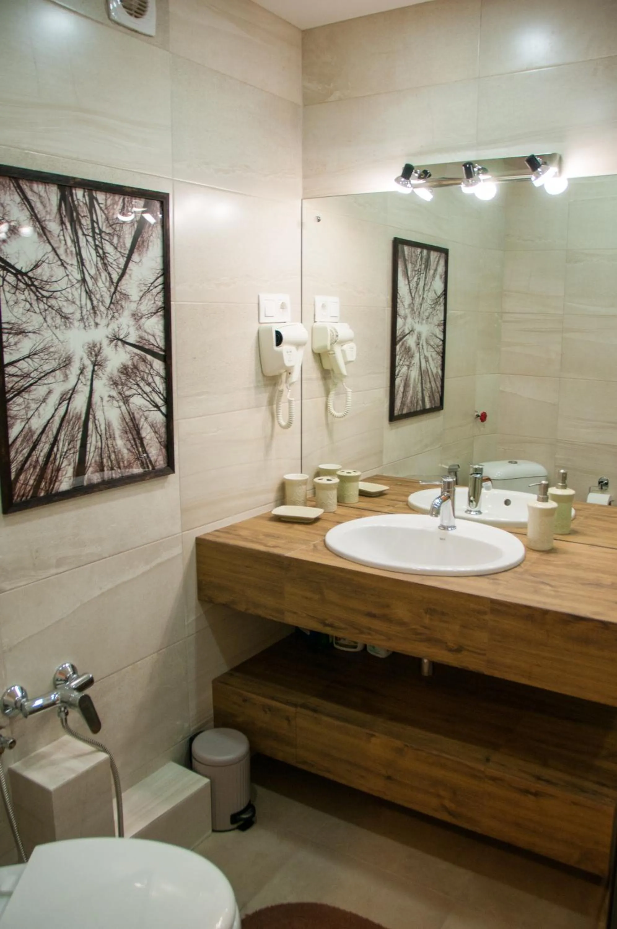 Bathroom in Apartment Near Church