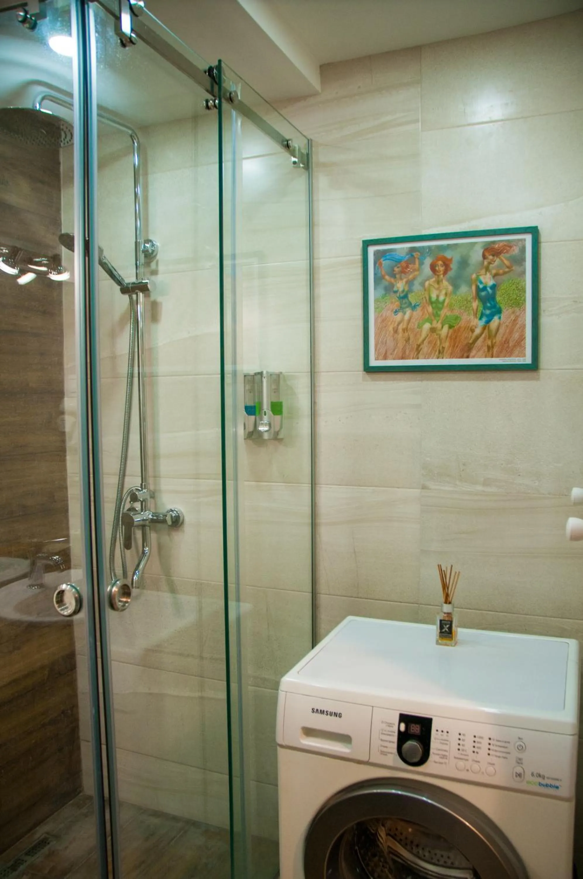 Bathroom in Apartment Near Church