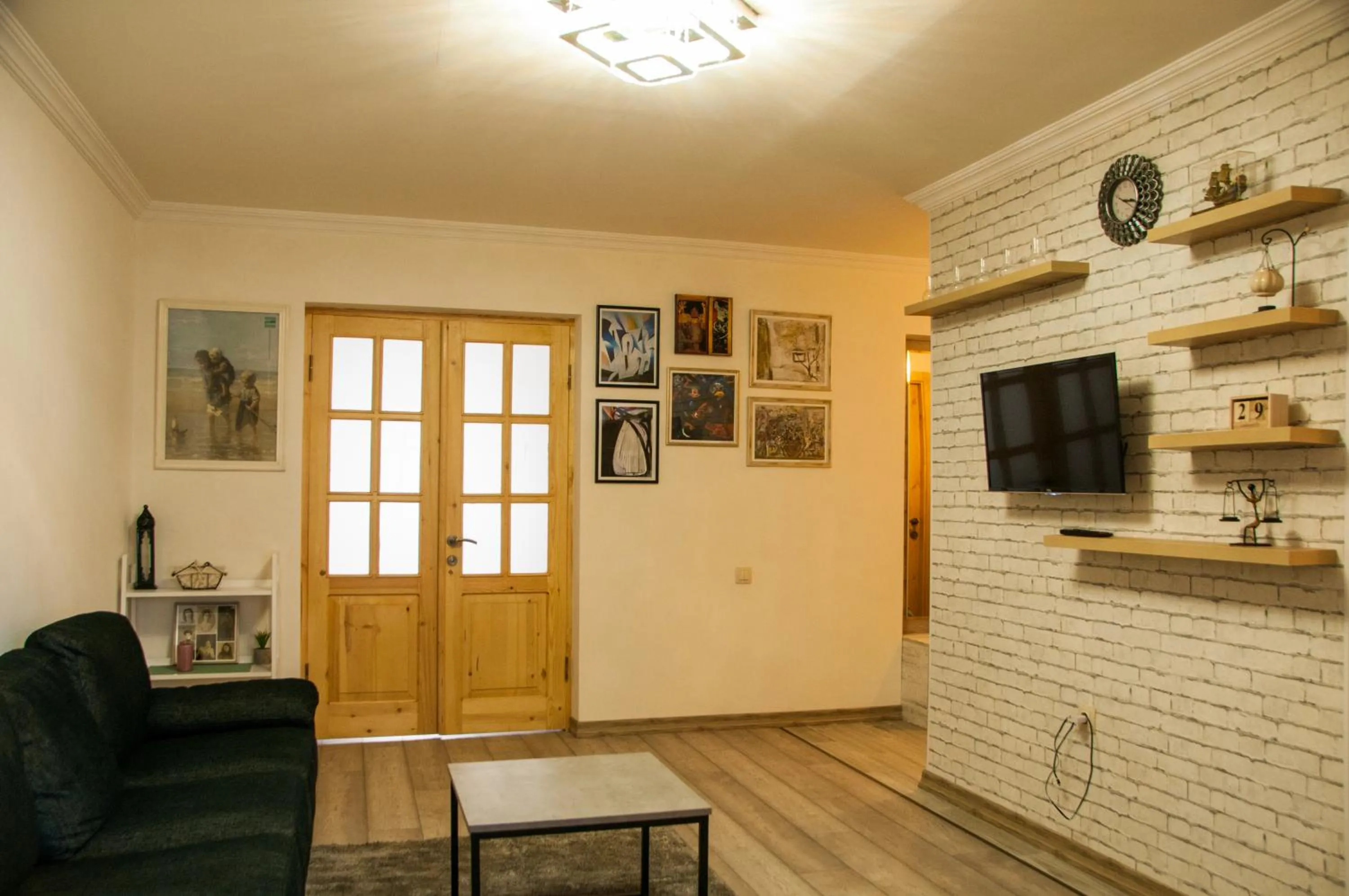 Living room in Apartment Near Church