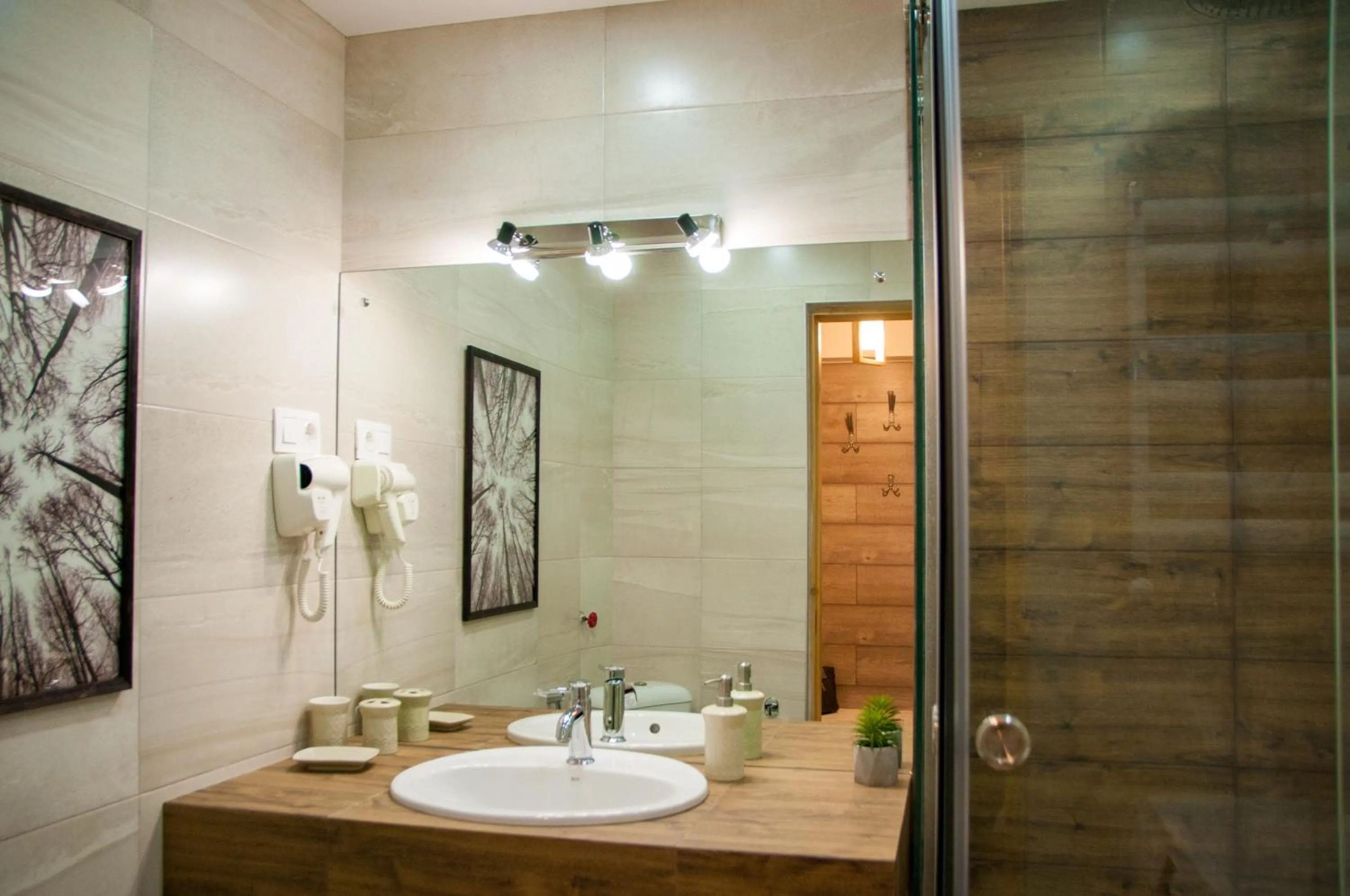 Bathroom in Apartment Near Church
