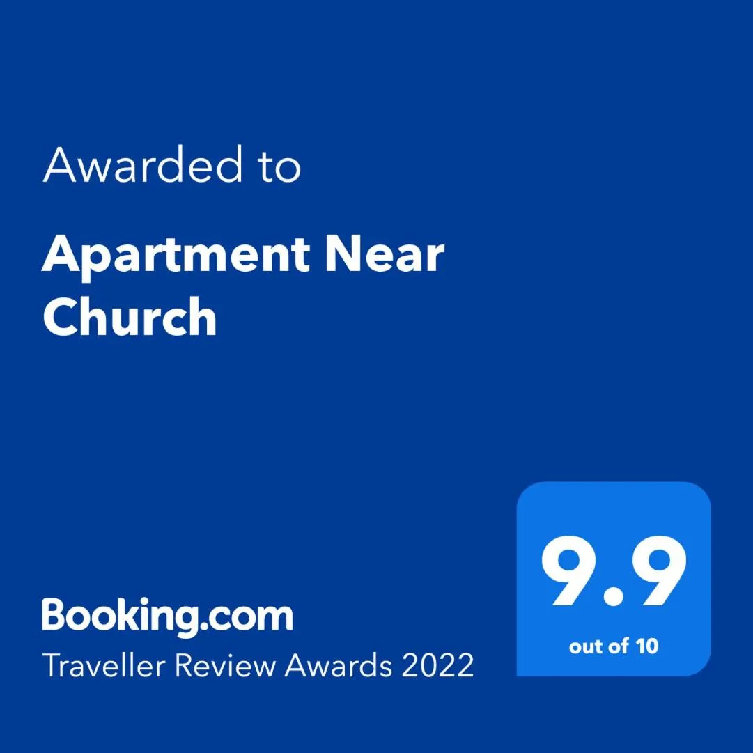 Certificate/Award in Apartment Near Church