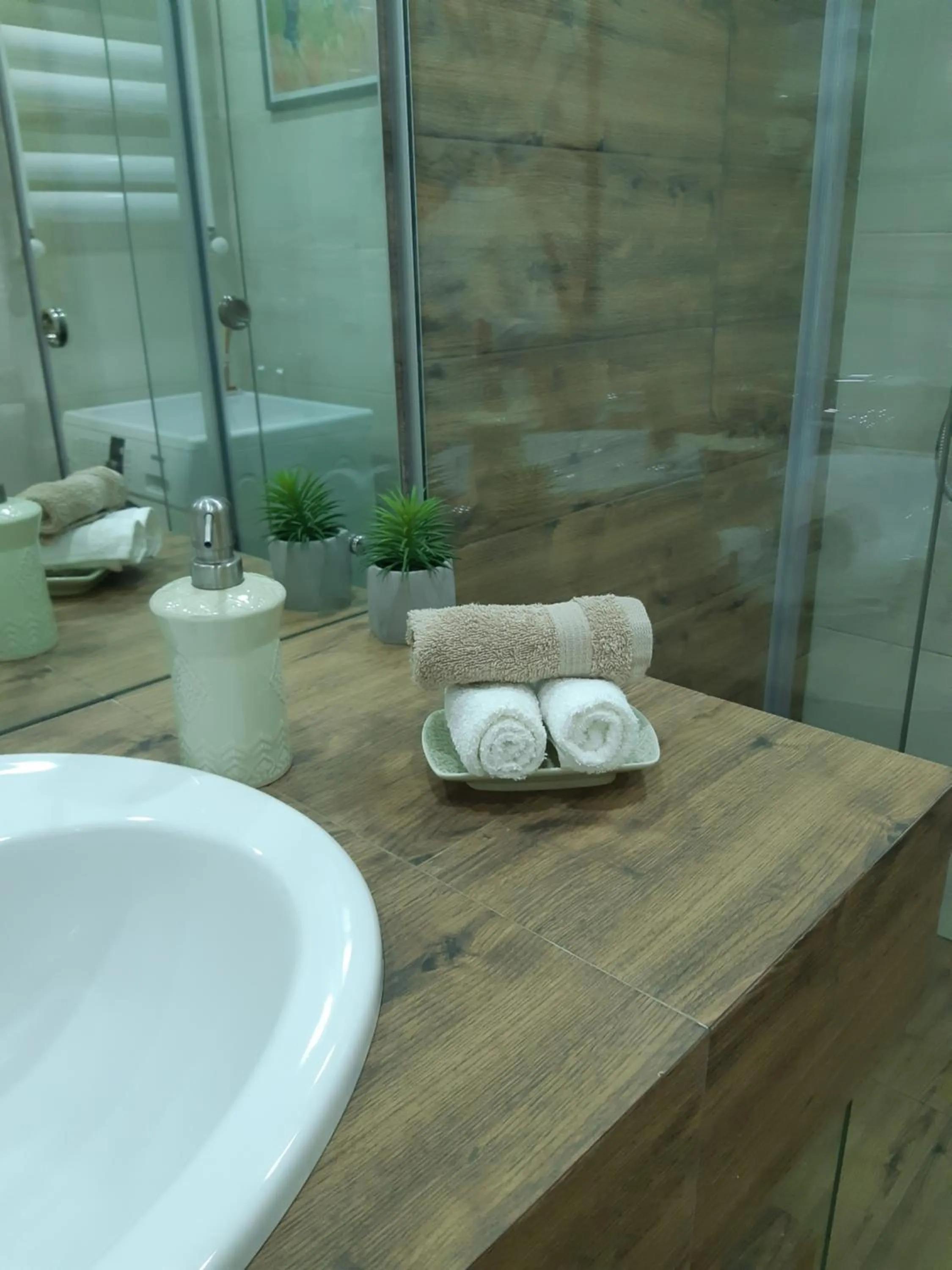 Bathroom in Apartment Near Church
