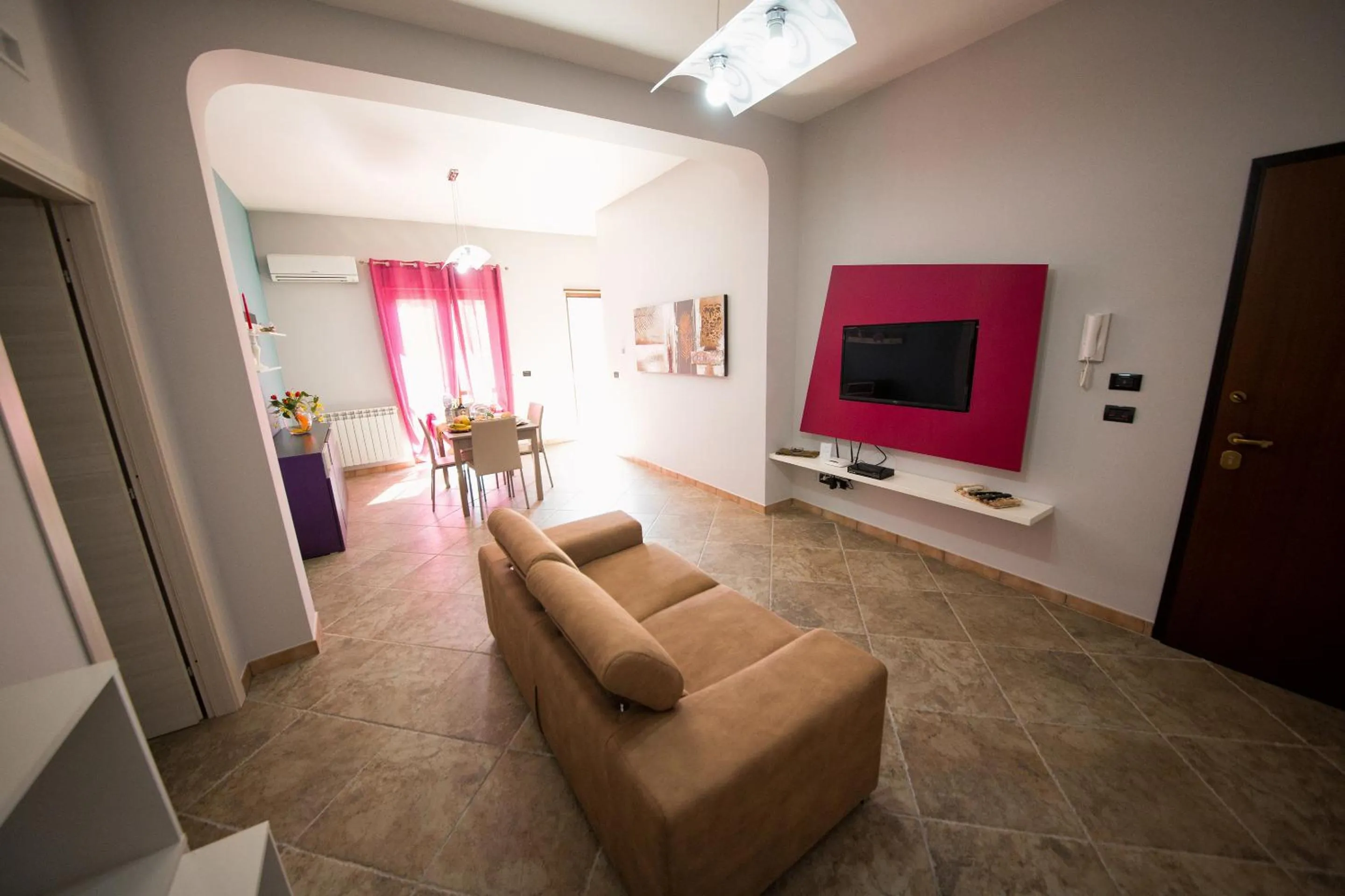 Living room in Sicilia Case Vacanze