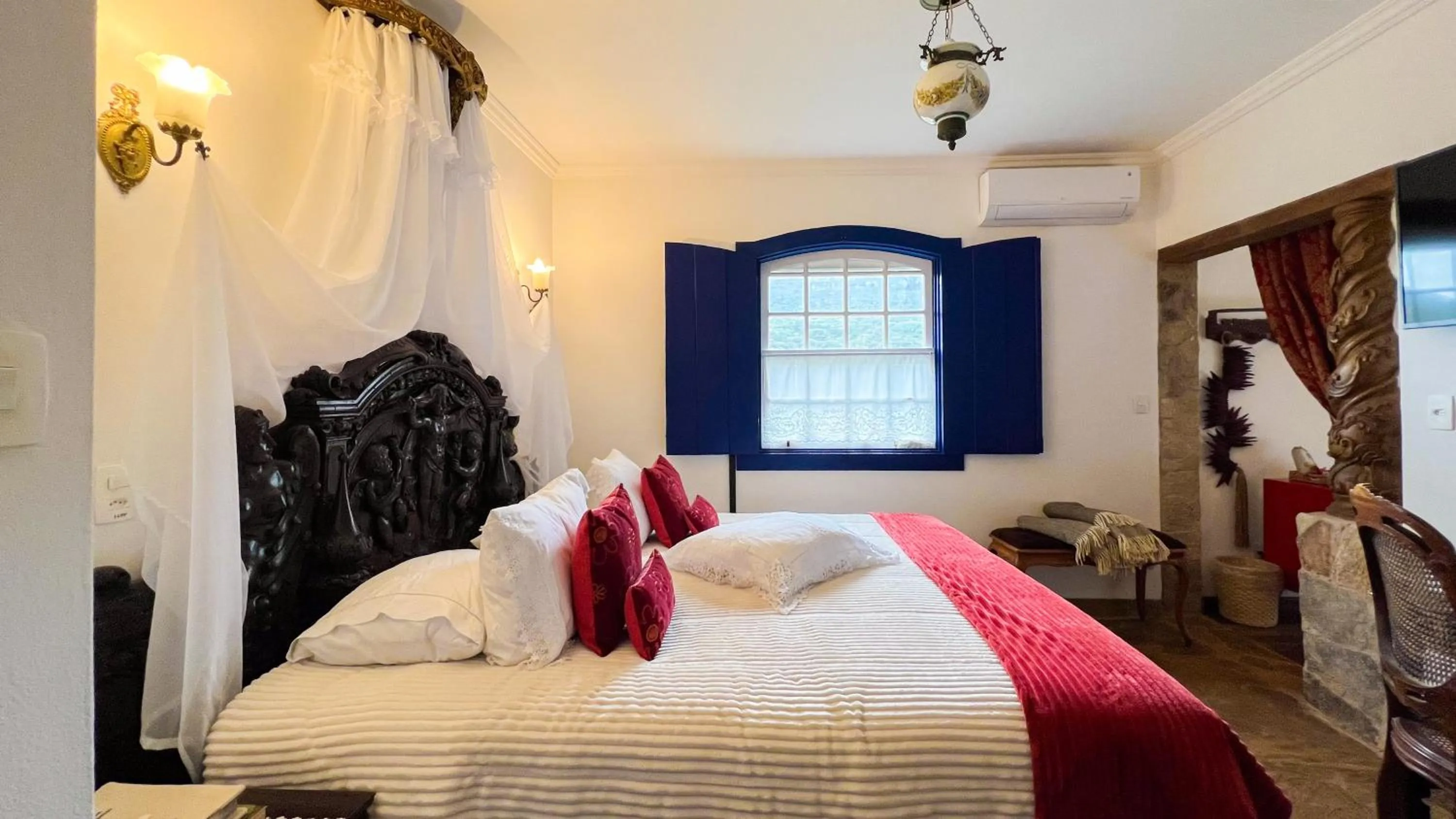 Bed in Segredo da Serra Guest House