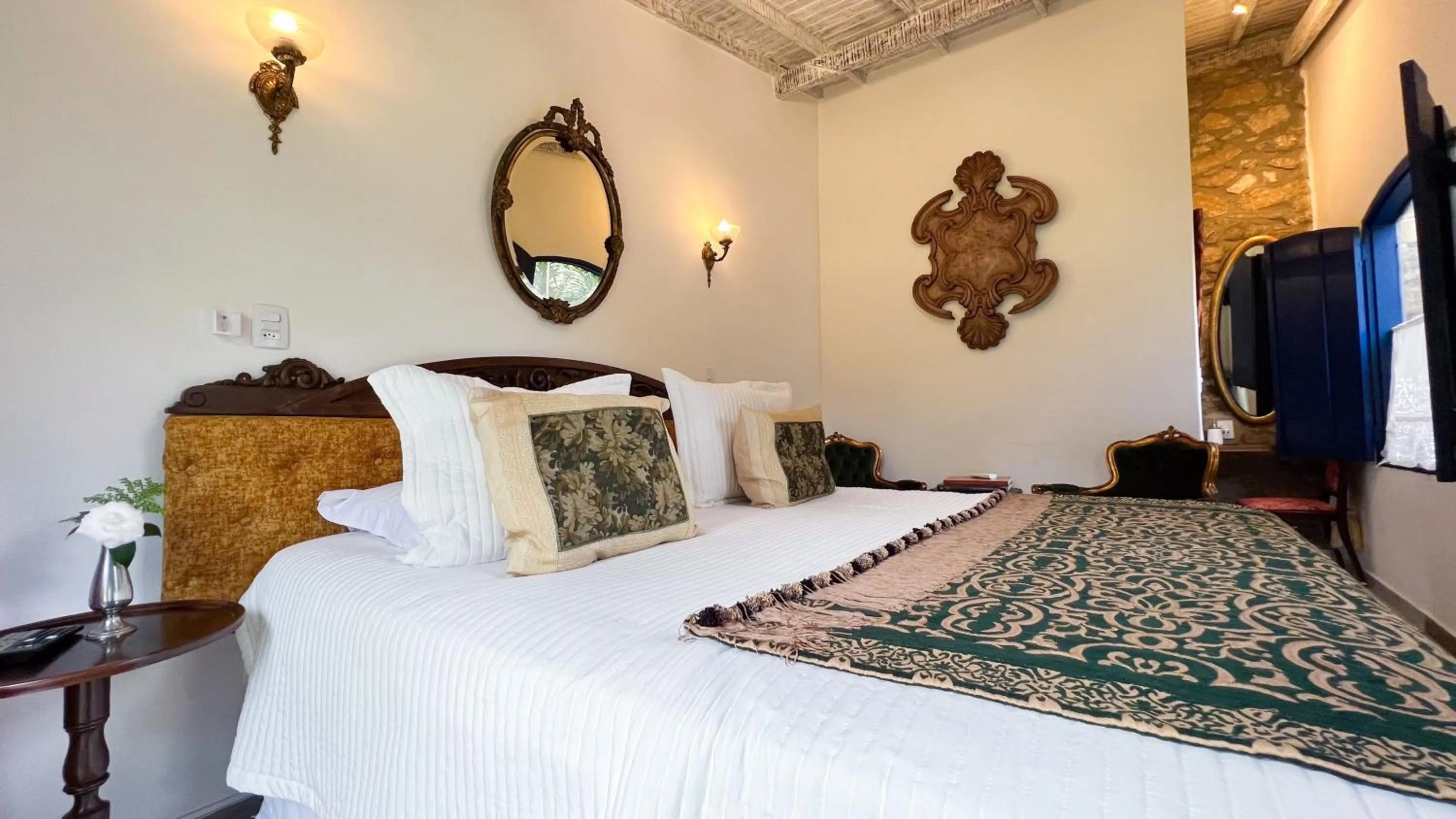 Bed in Segredo da Serra Guest House