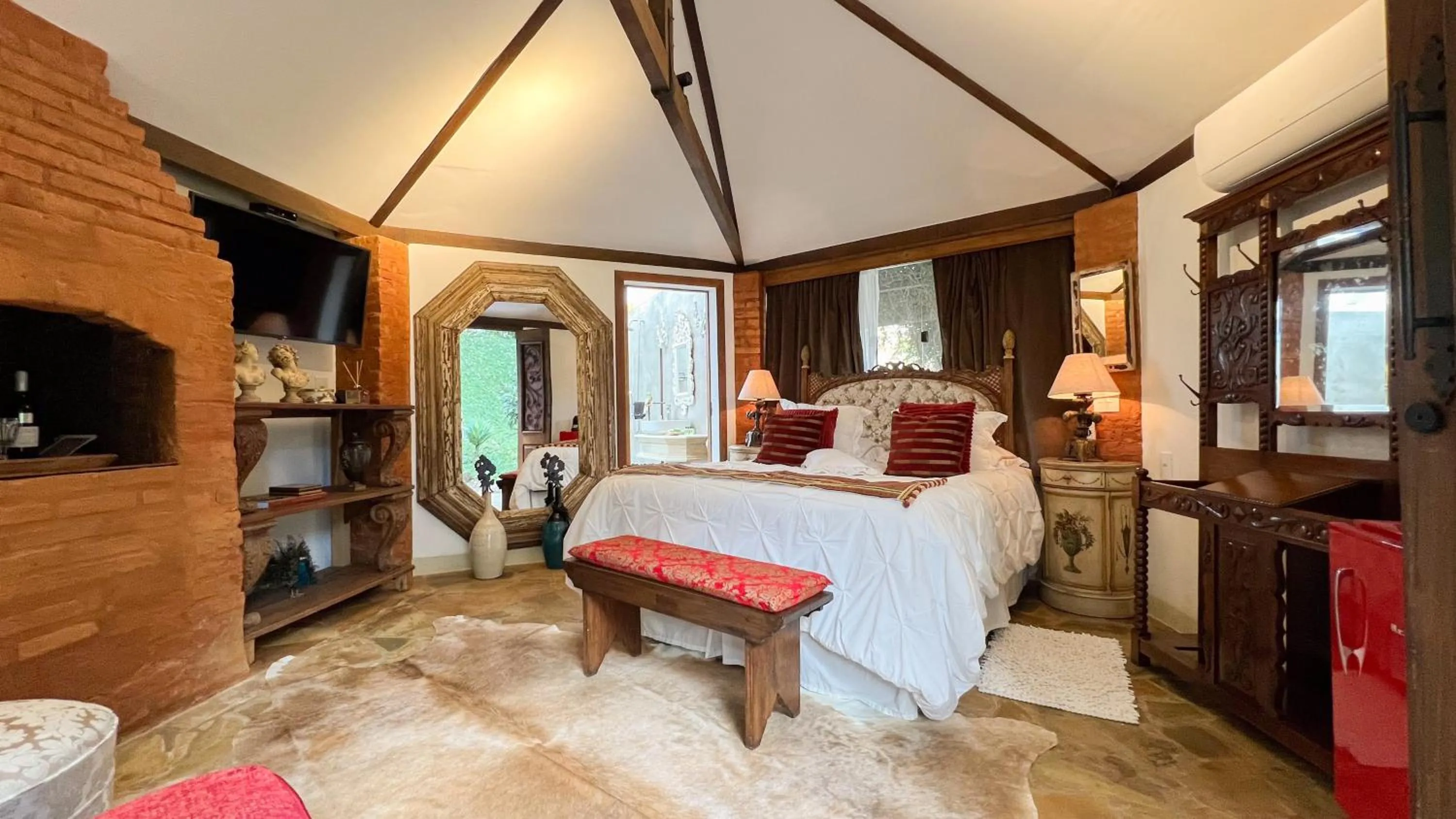 Bed in Segredo da Serra Guest House