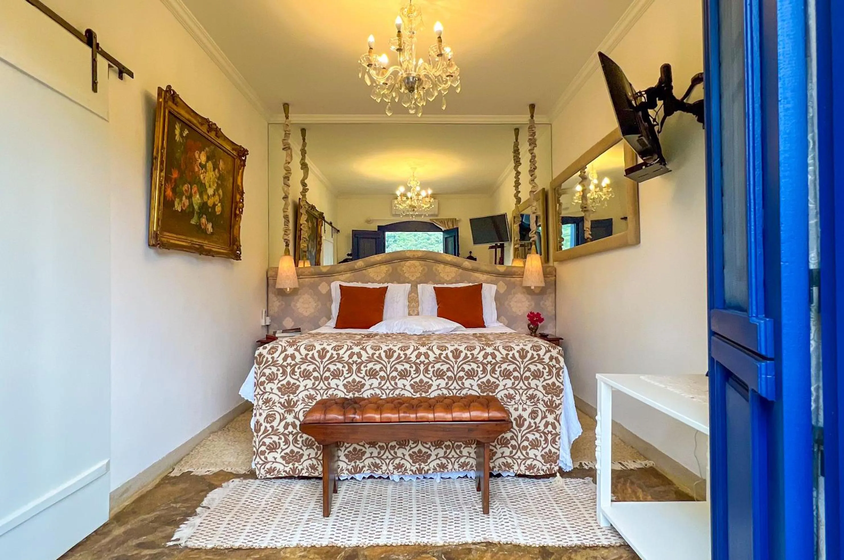 Bed in Segredo da Serra Guest House