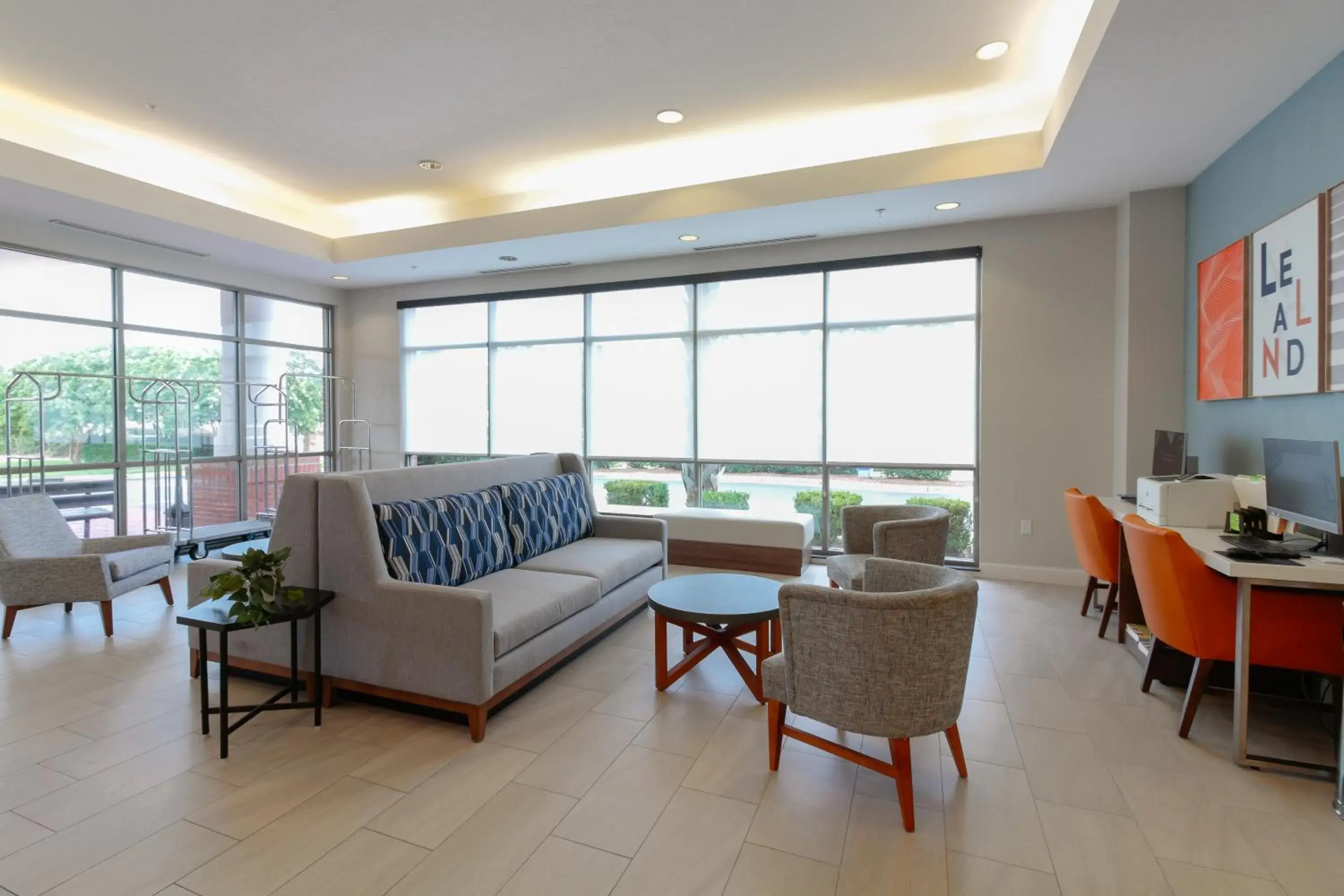 Lobby or reception in Holiday Inn Express Leland - Wilmington Area by IHG Lobby or reception in Holiday Inn Express Leland - Wilmington Area by IHG