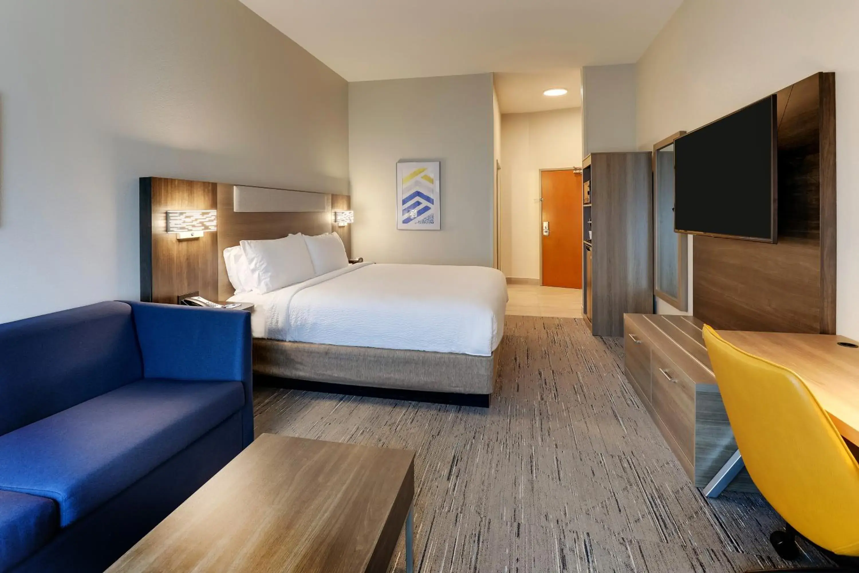 Bedroom, Bed in Holiday Inn Express Leland - Wilmington Area by IHG Bedroom, Bed in Holiday Inn Express Leland - Wilmington Area by IHG