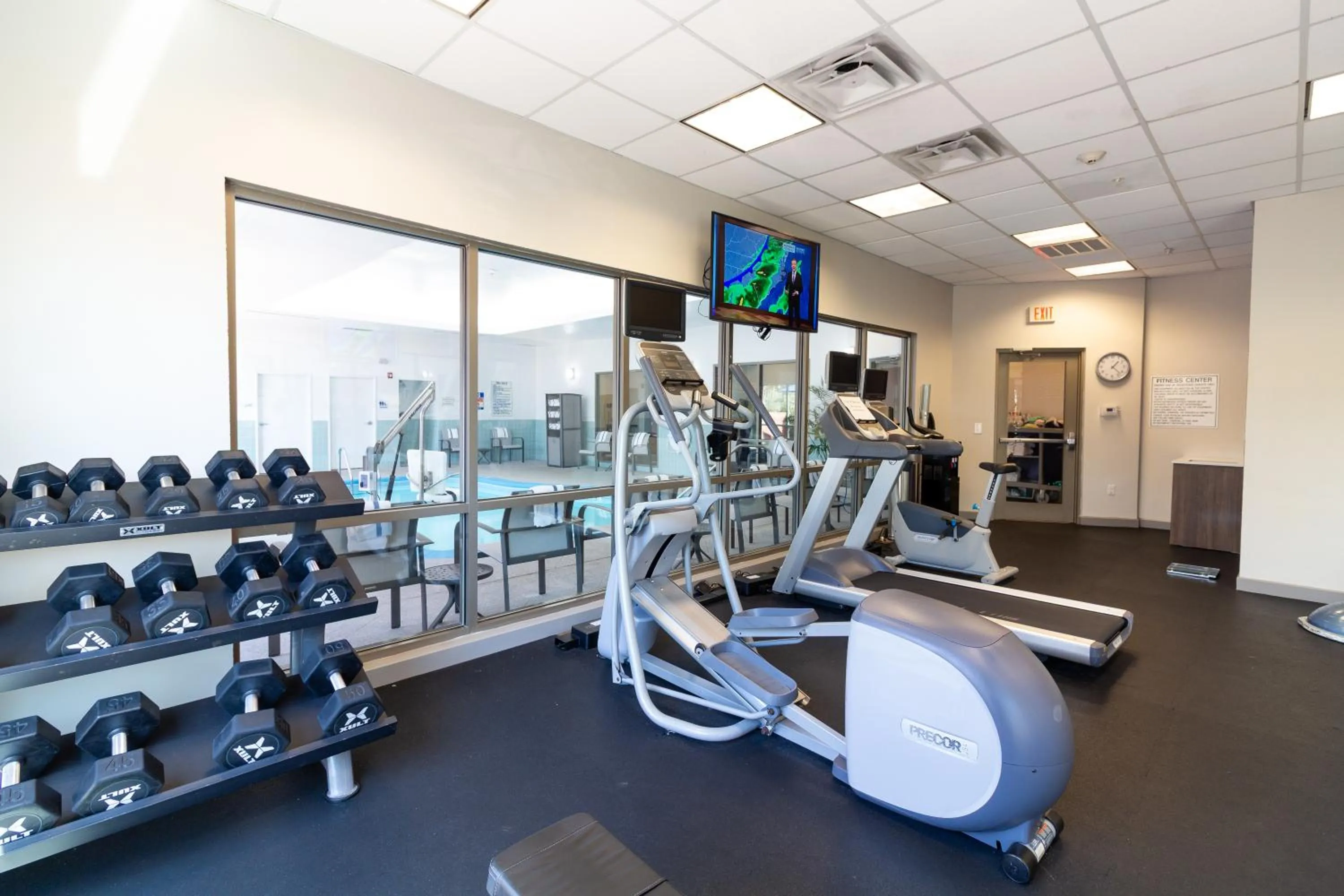 Fitness centre/facilities in Holiday Inn Express Leland - Wilmington Area by IHG