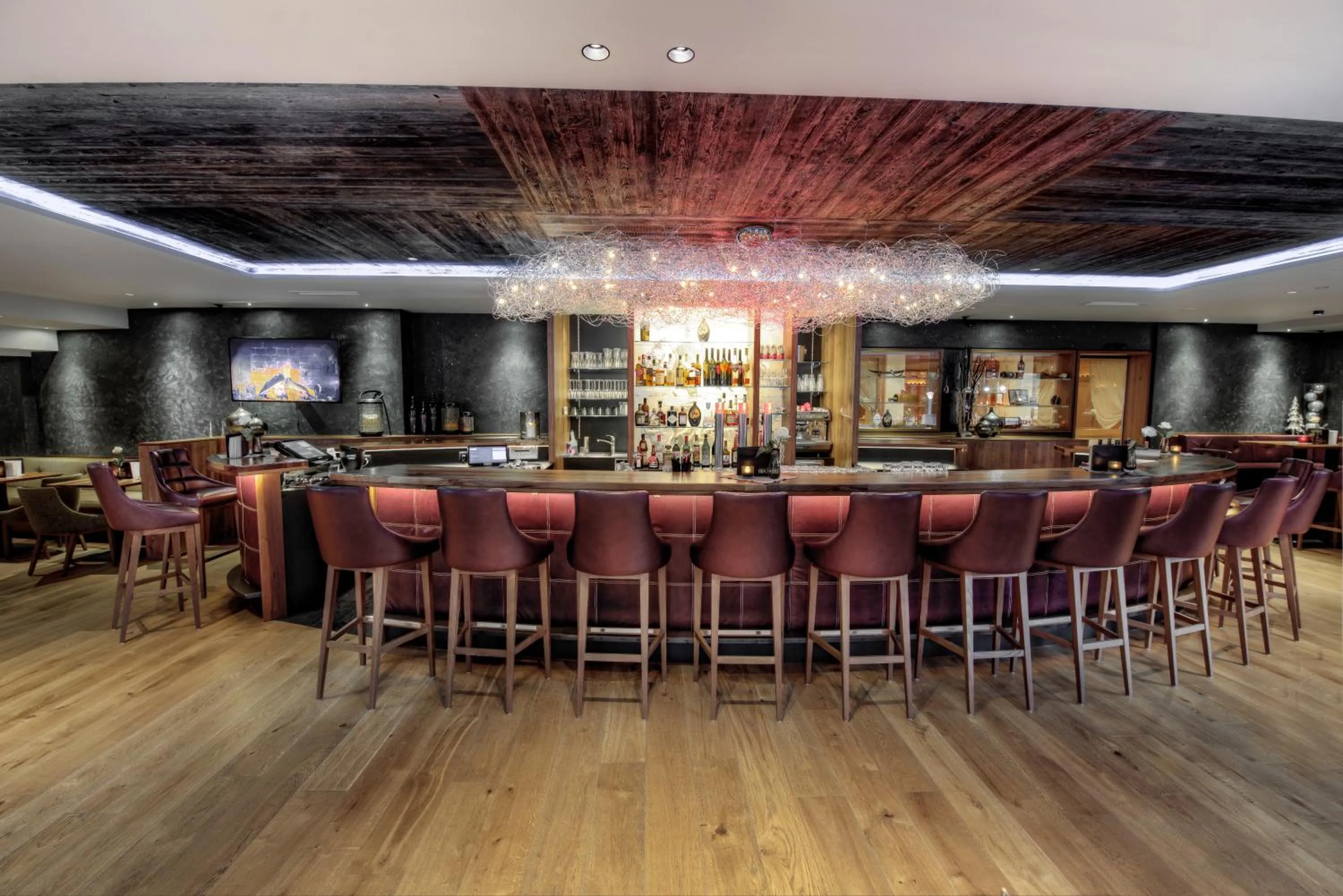 Lounge or bar in Hotel Brigitte