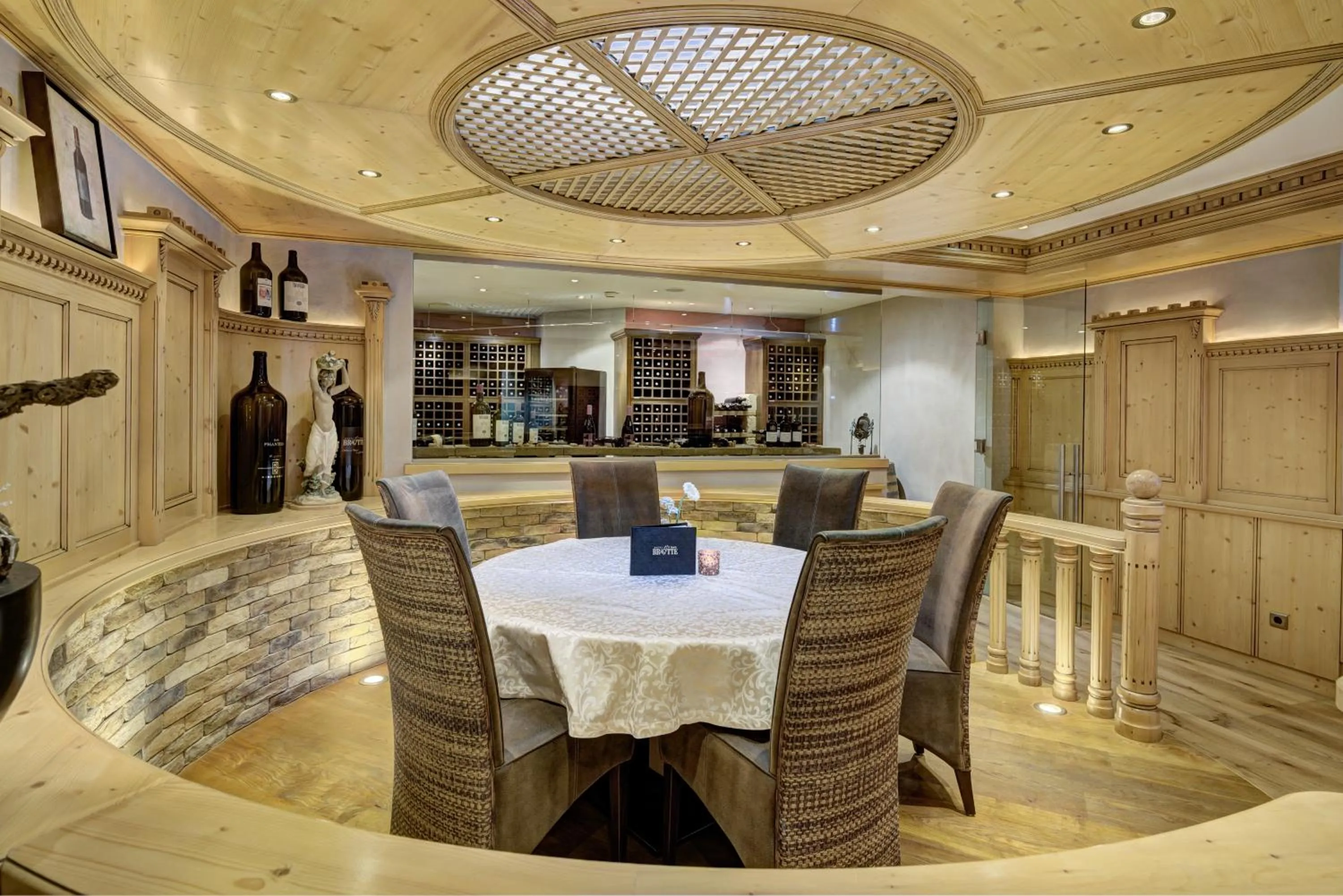 Lounge or bar in Hotel Brigitte