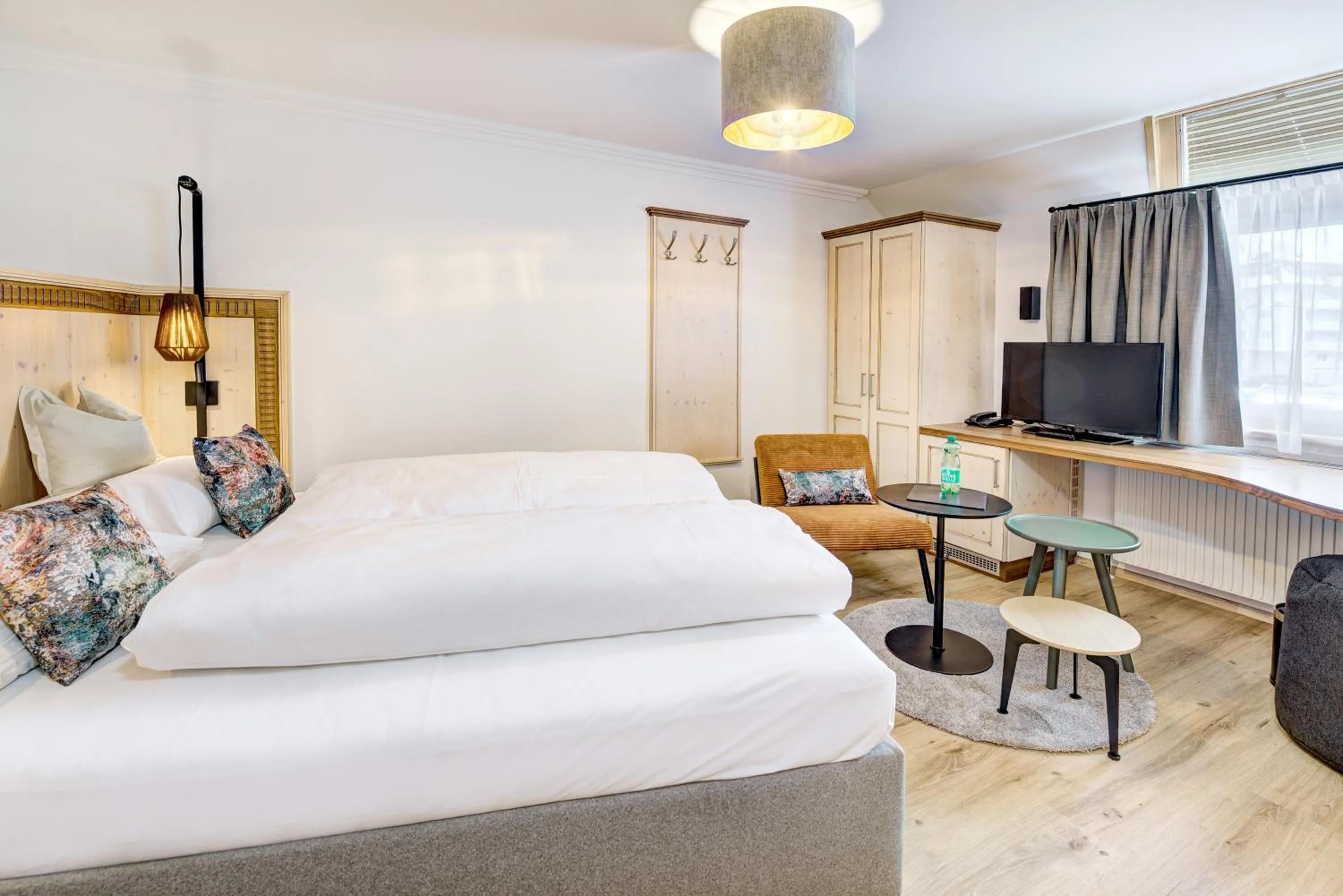 Bed in Hotel Brigitte