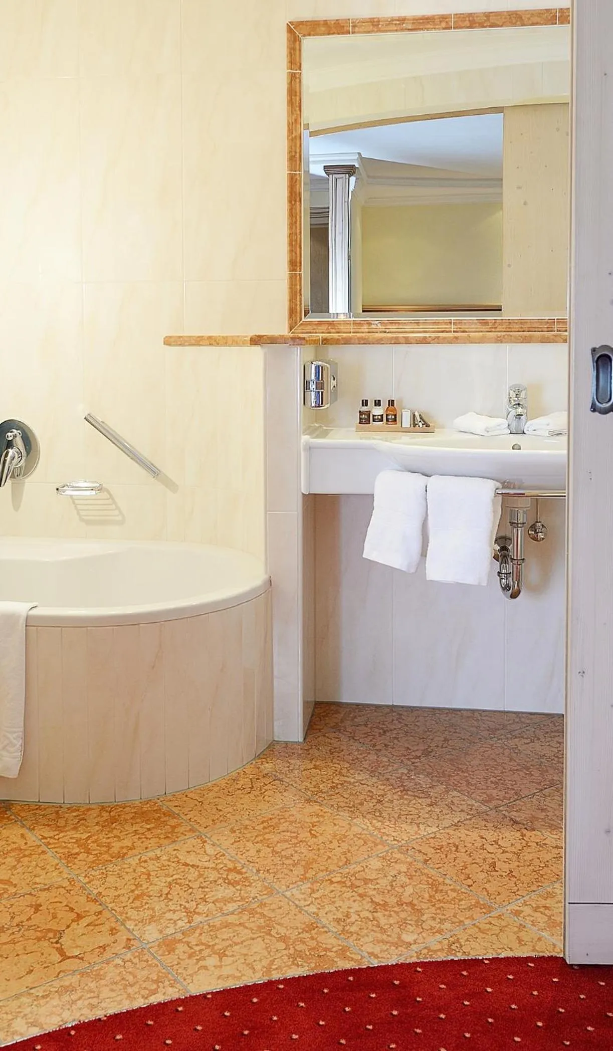 Bathroom in Hotel Brigitte