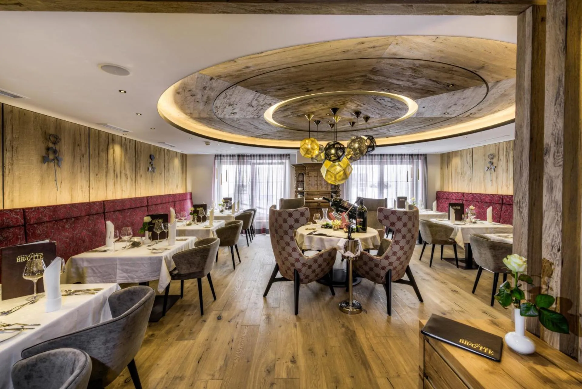 Restaurant/places to eat in Hotel Brigitte