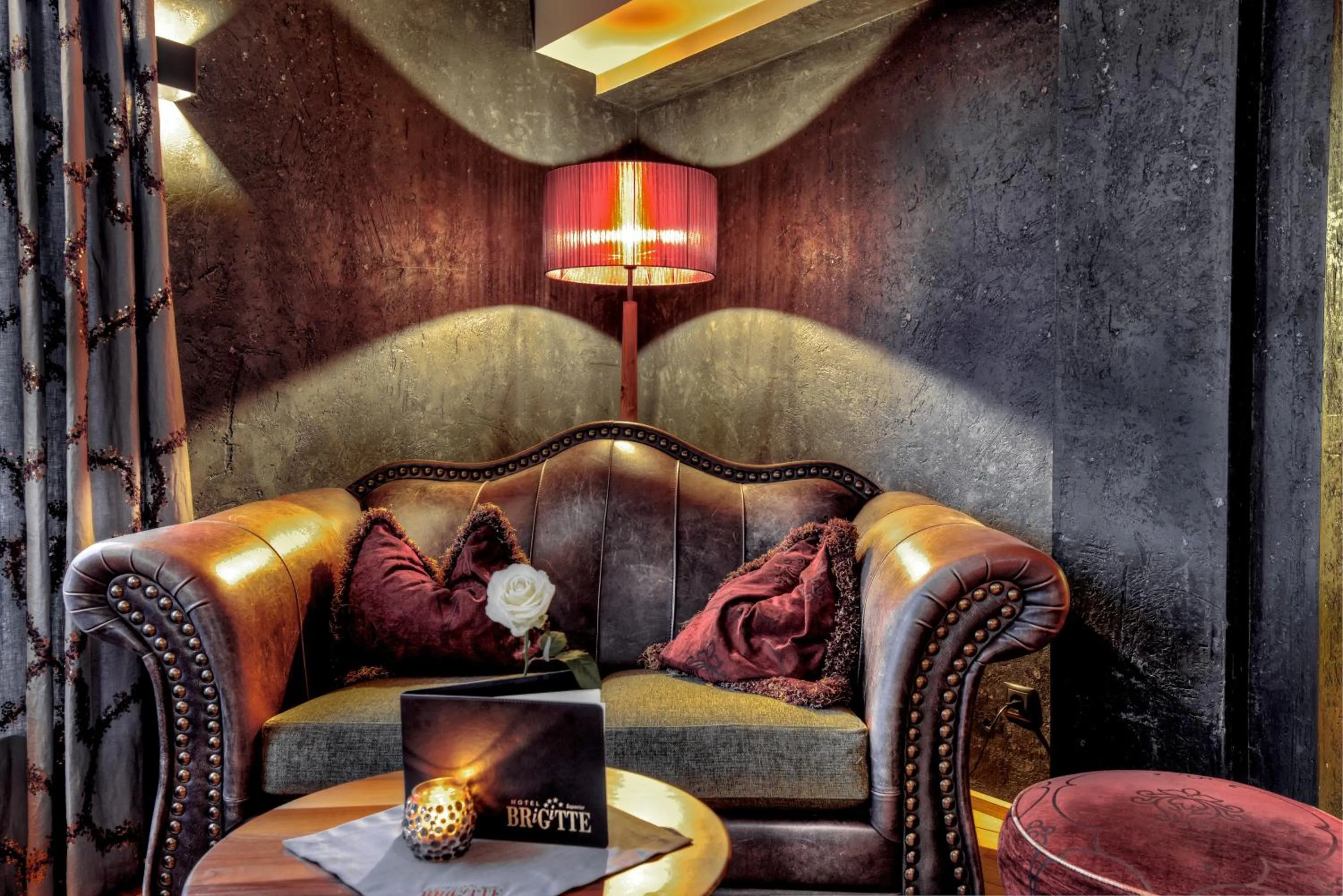 Lounge or bar in Hotel Brigitte