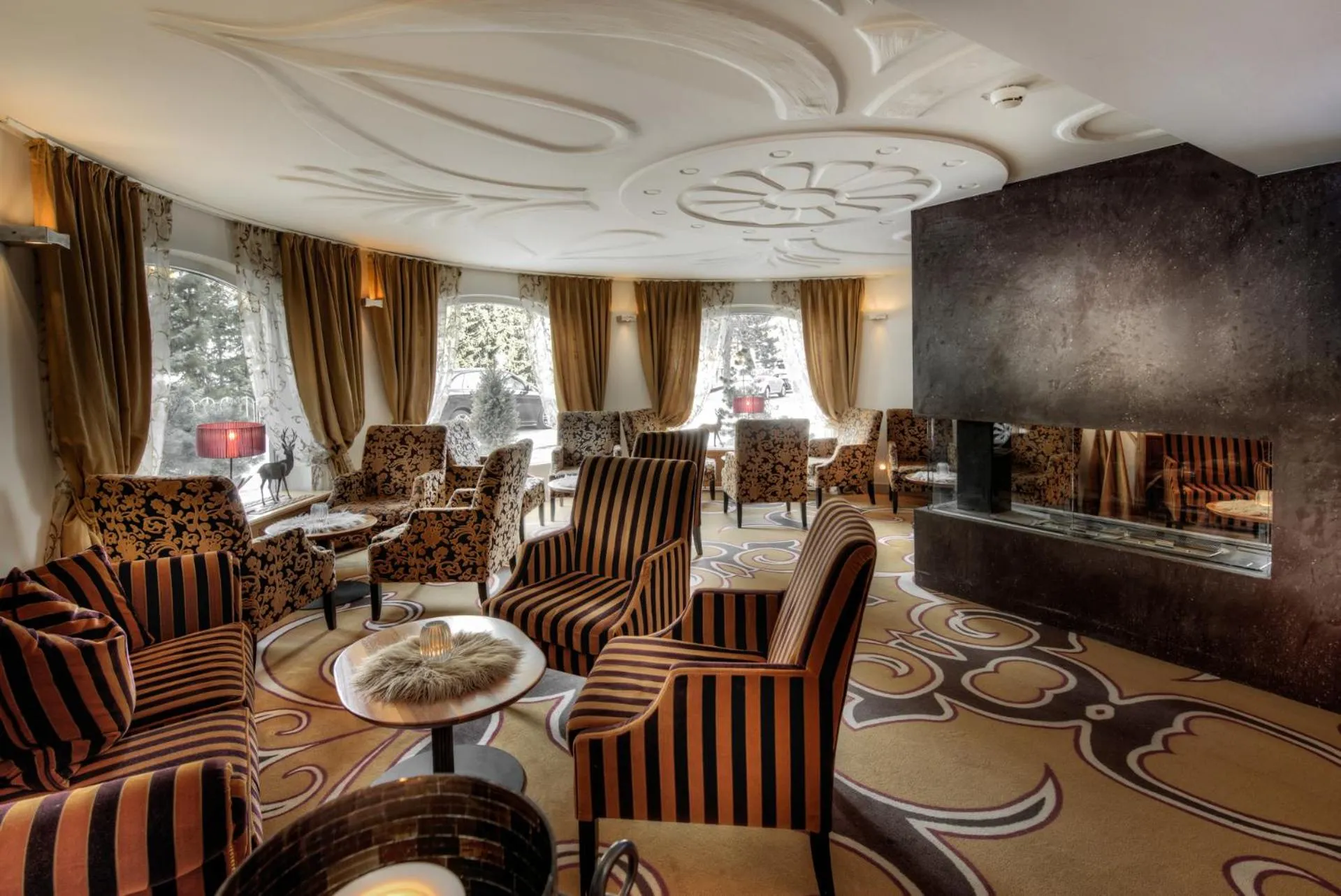 Lounge or bar in Hotel Brigitte