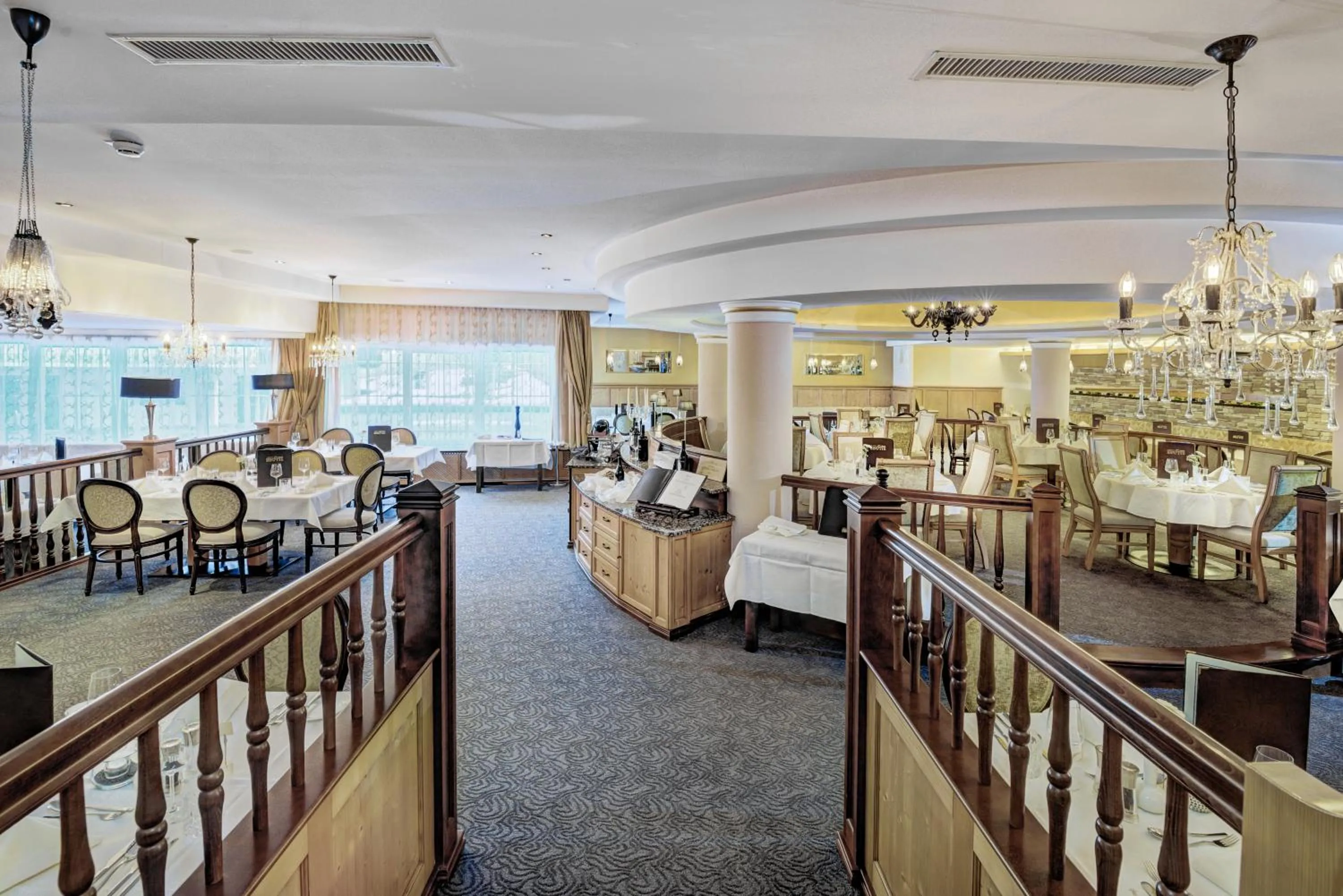 Restaurant/places to eat in Hotel Brigitte