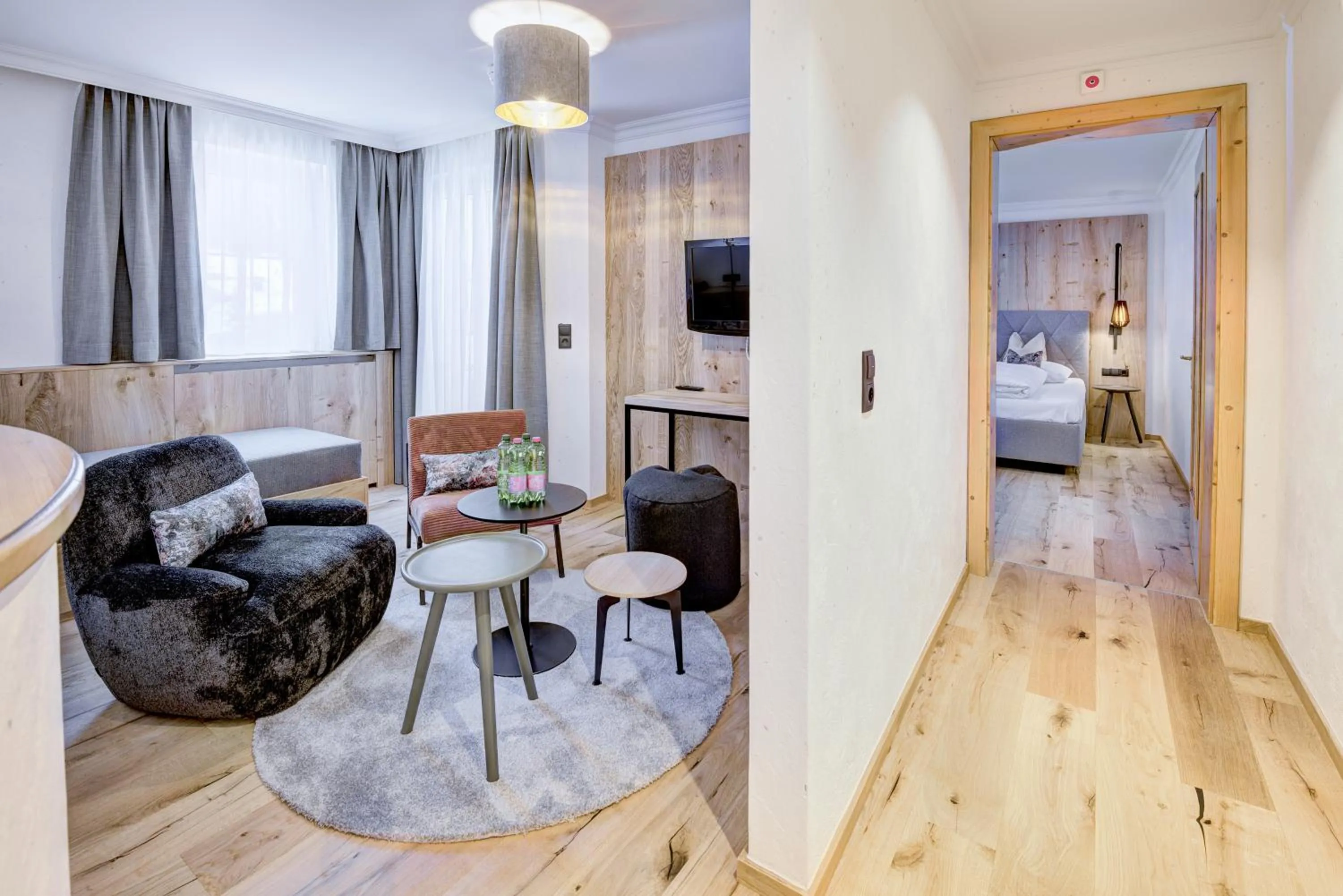 Bed in Hotel Brigitte