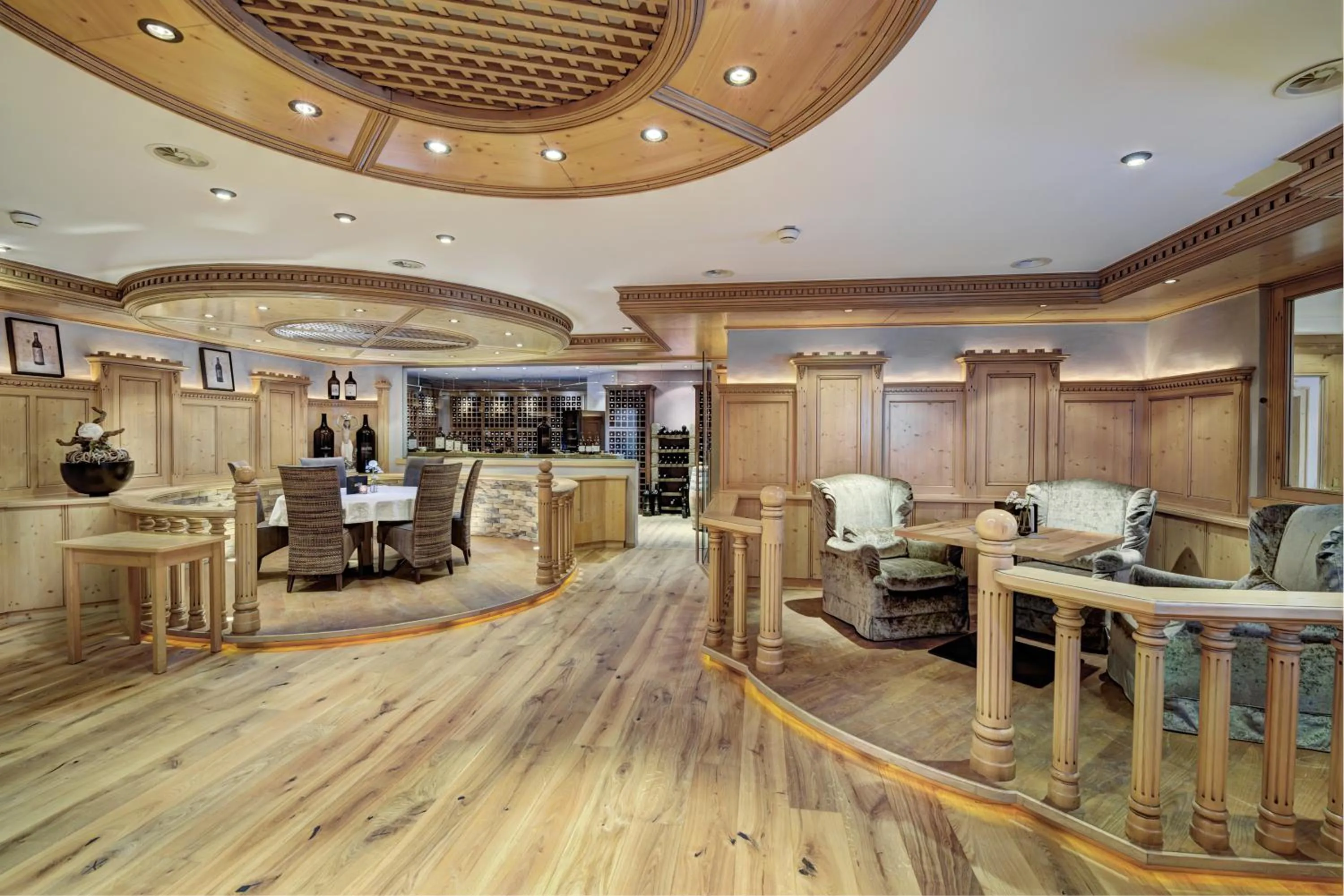 Lobby or reception in Hotel Brigitte