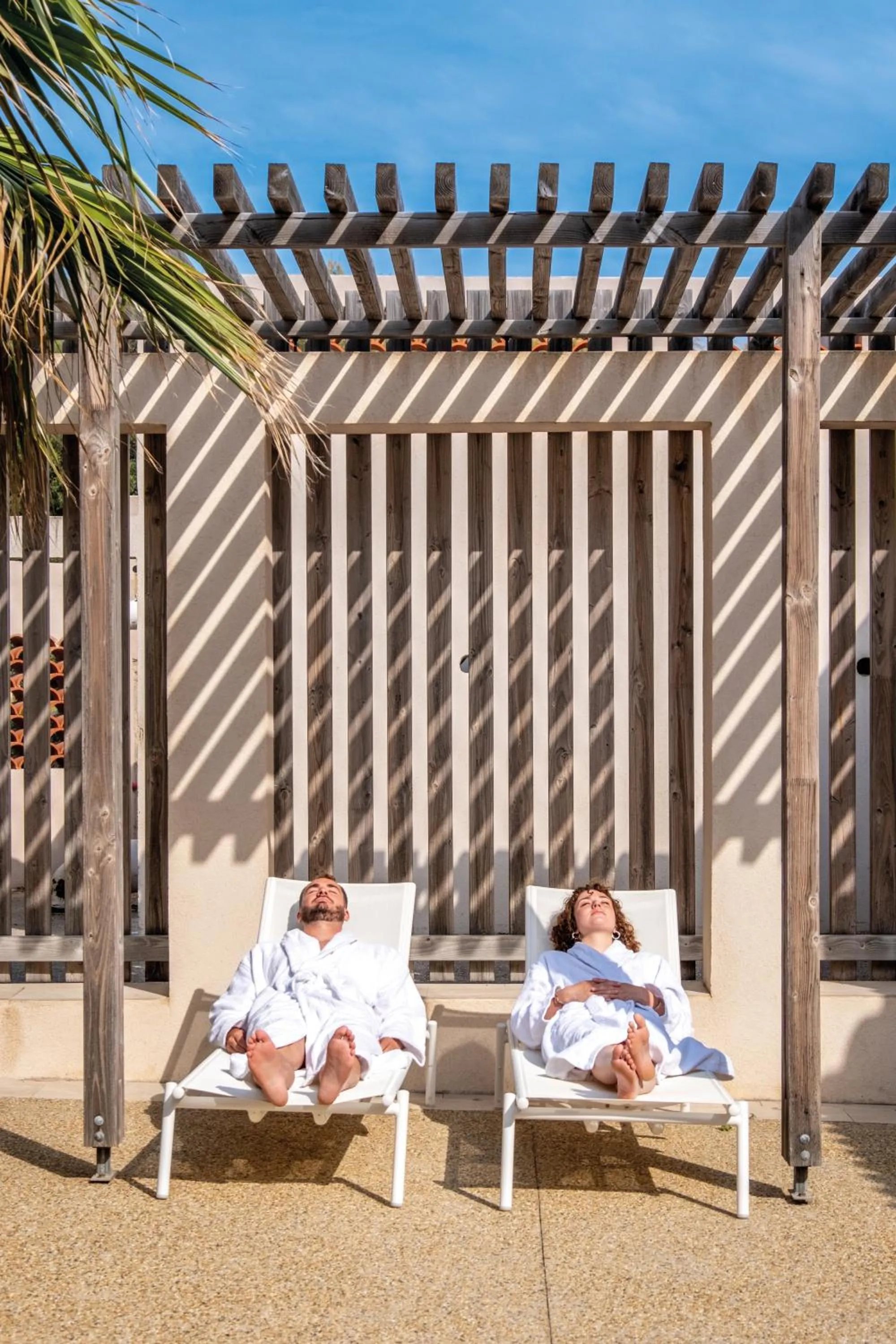 Solarium in Hôtel Helios & SPA - Ile des Embiez