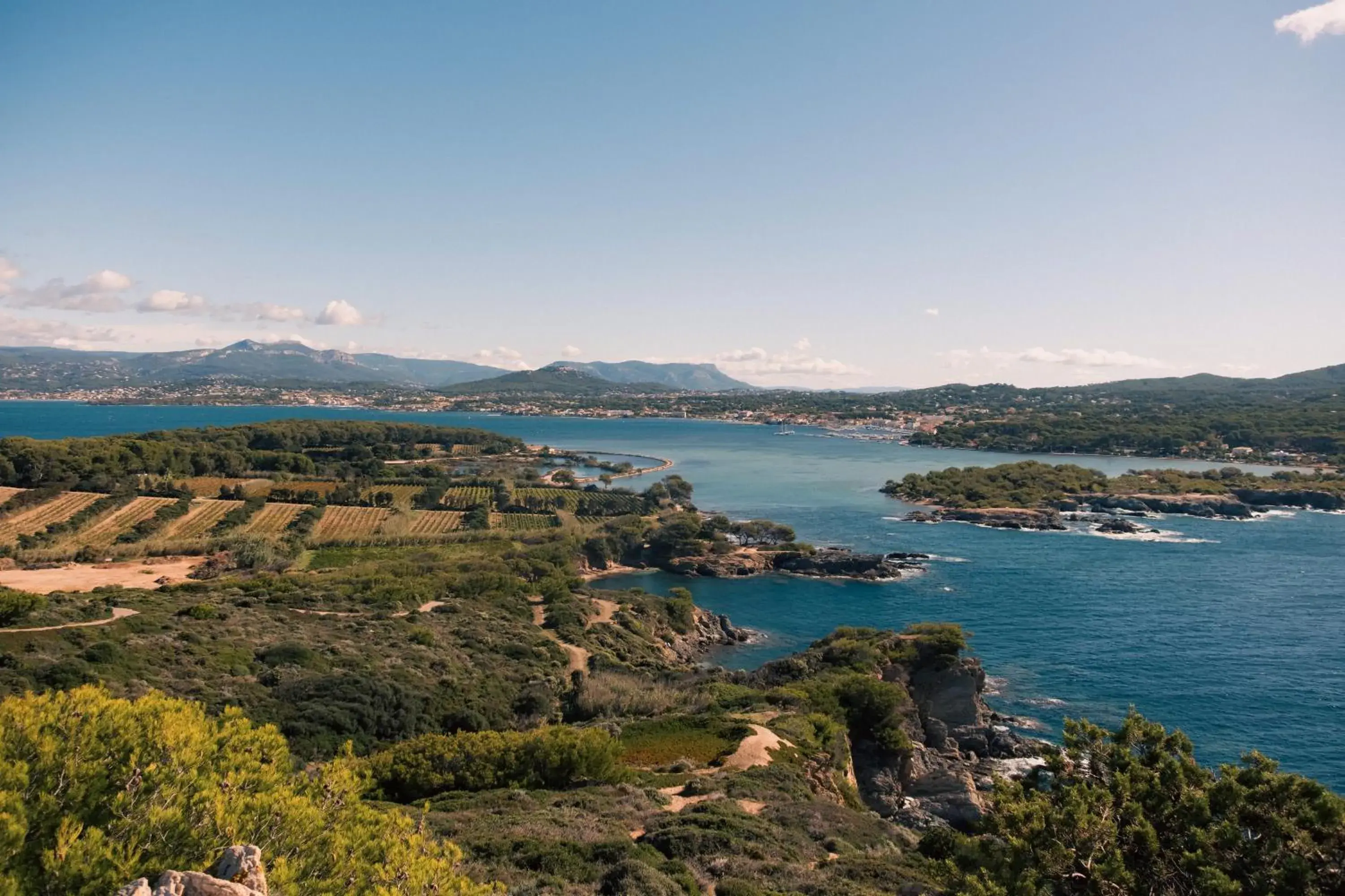 Bird's eye view in Hôtel Helios & SPA - Ile des Embiez Bird's eye view in Hôtel Helios & SPA - Ile des Embiez