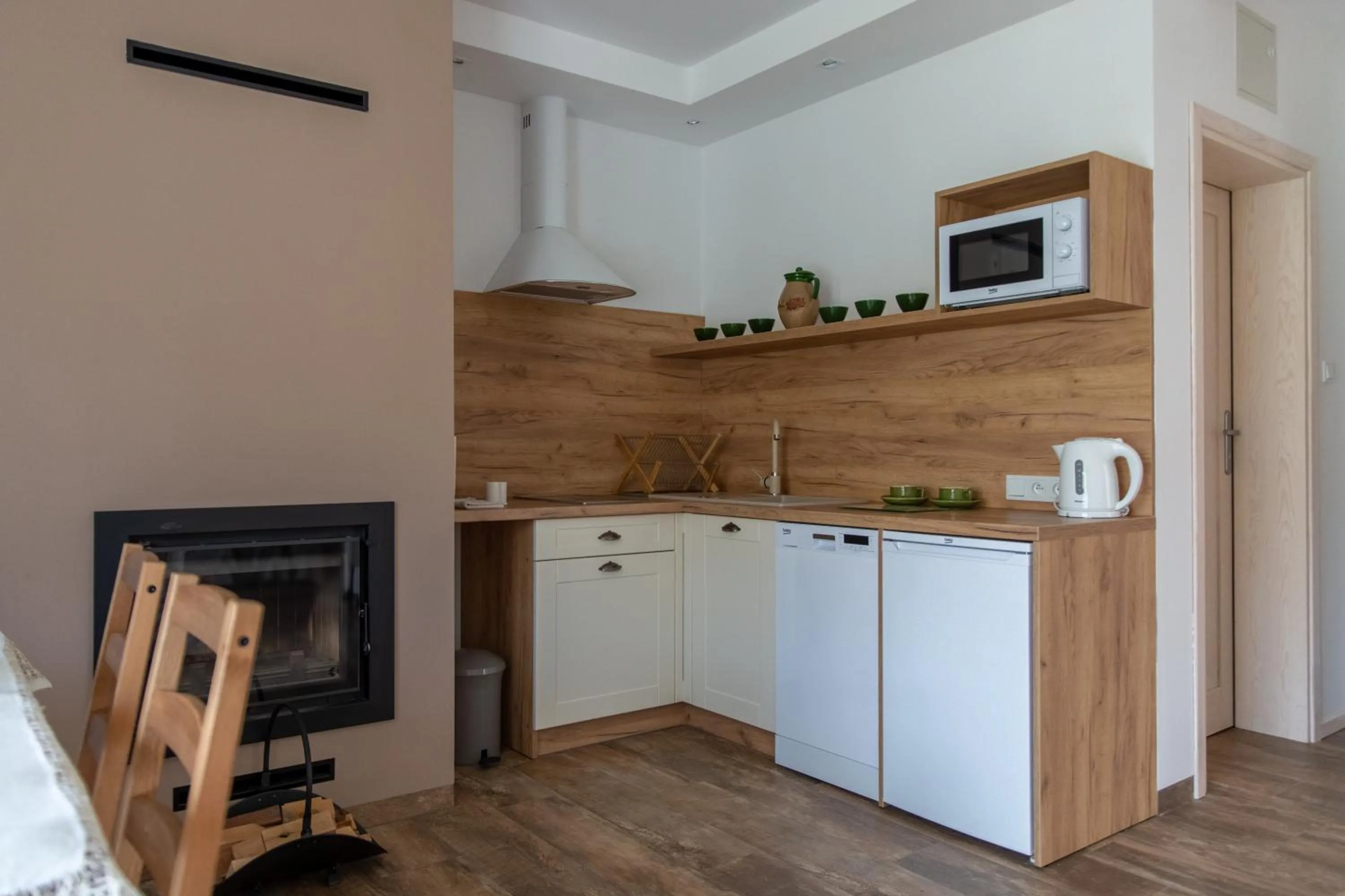 Kitchen or kitchenette in APARTAMENTY ZAZAMCZE
