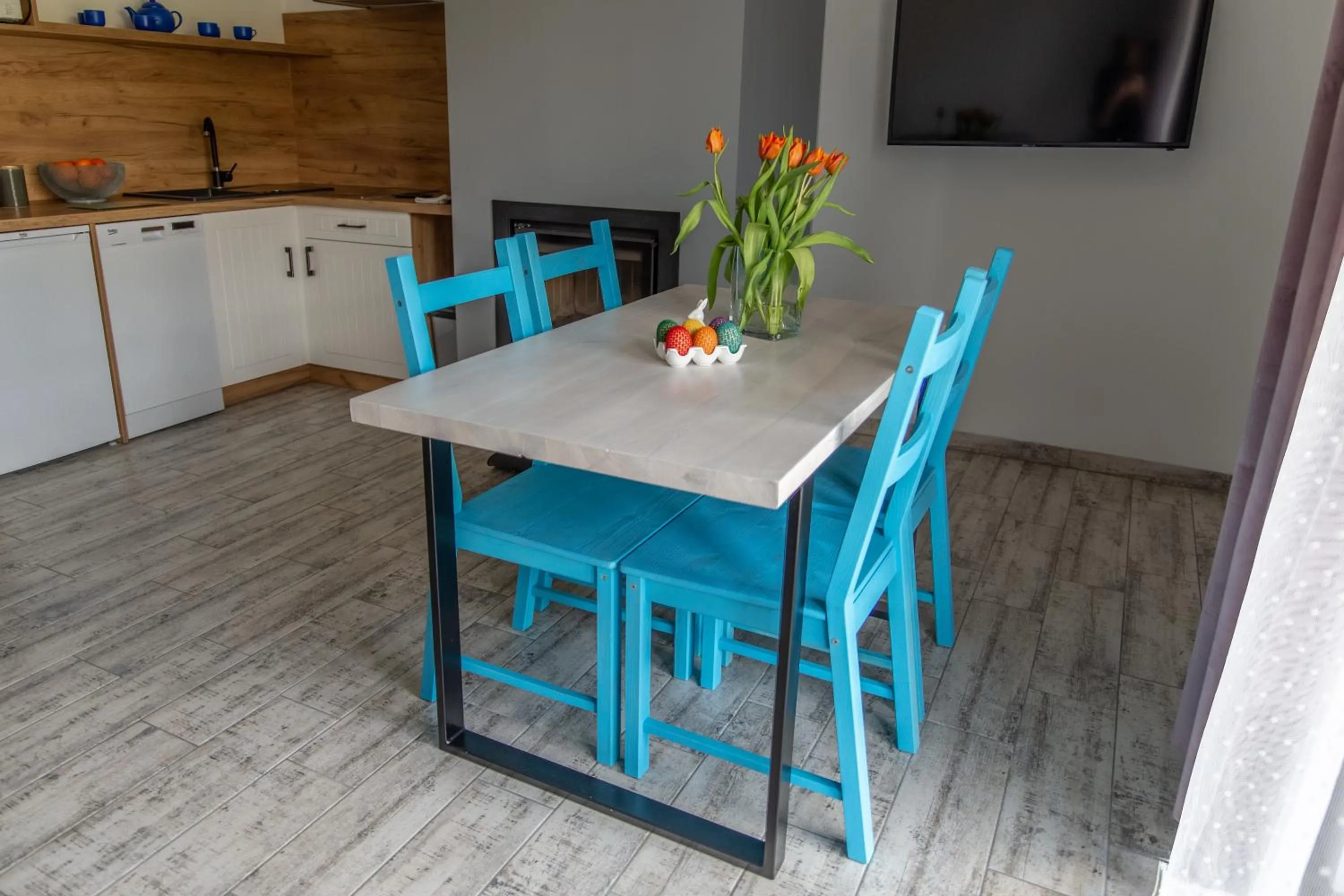 Kitchen or kitchenette in APARTAMENTY ZAZAMCZE