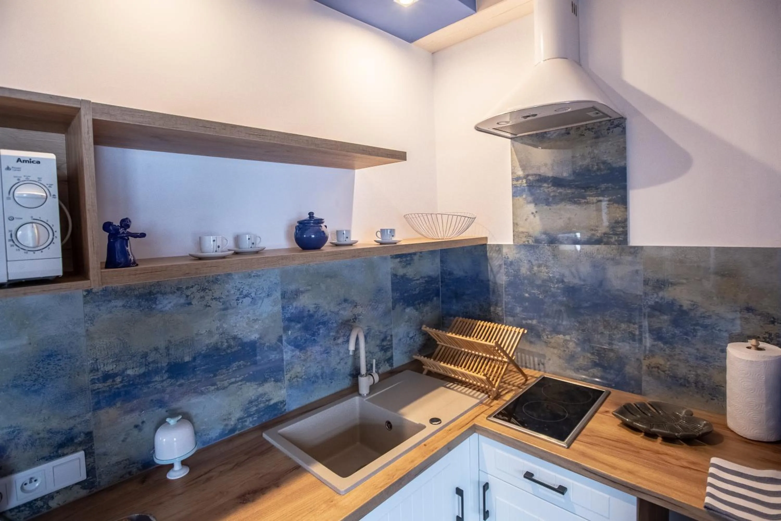 Kitchen or kitchenette in APARTAMENTY ZAZAMCZE