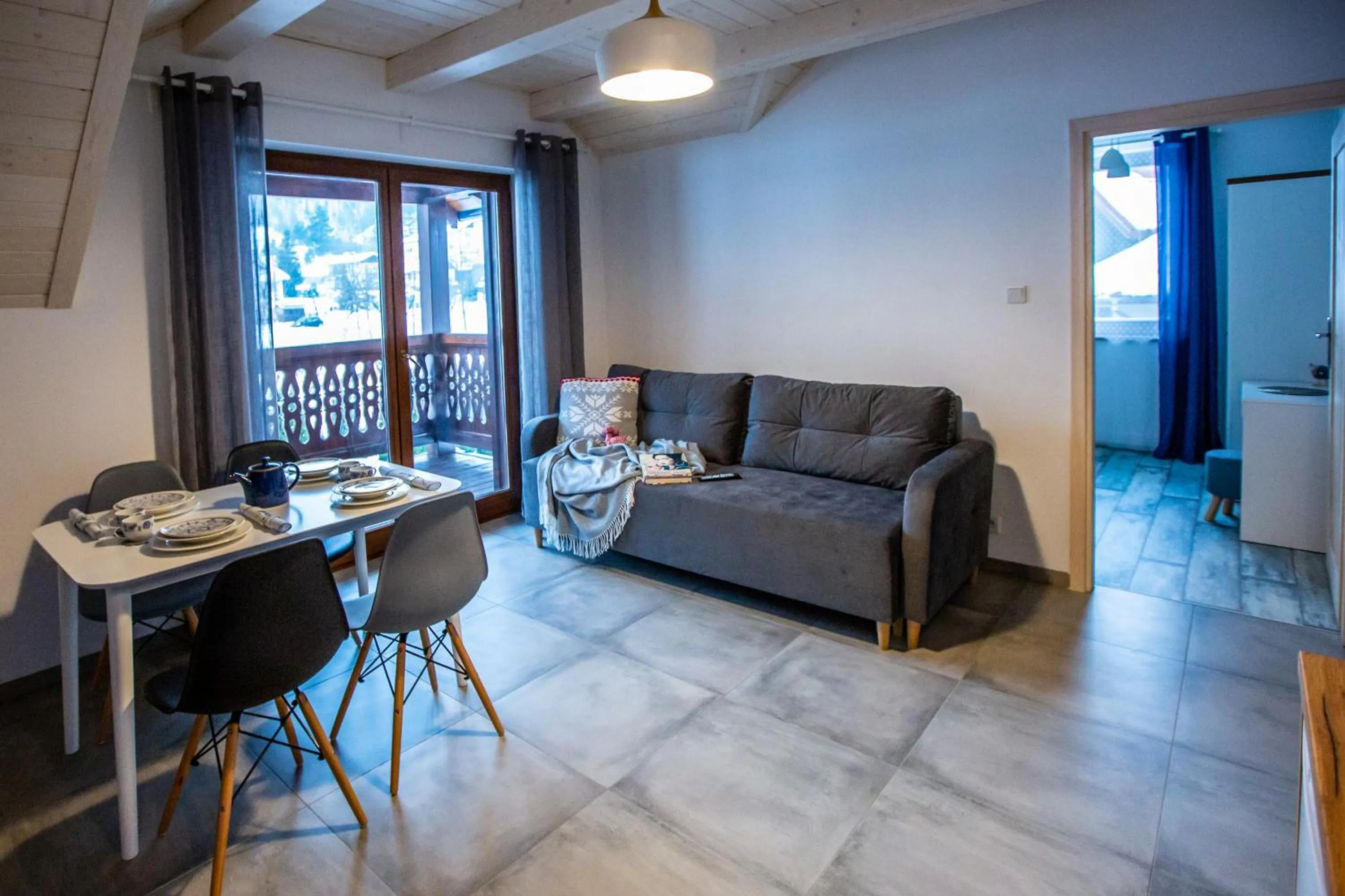 Communal lounge/ TV room in APARTAMENTY ZAZAMCZE