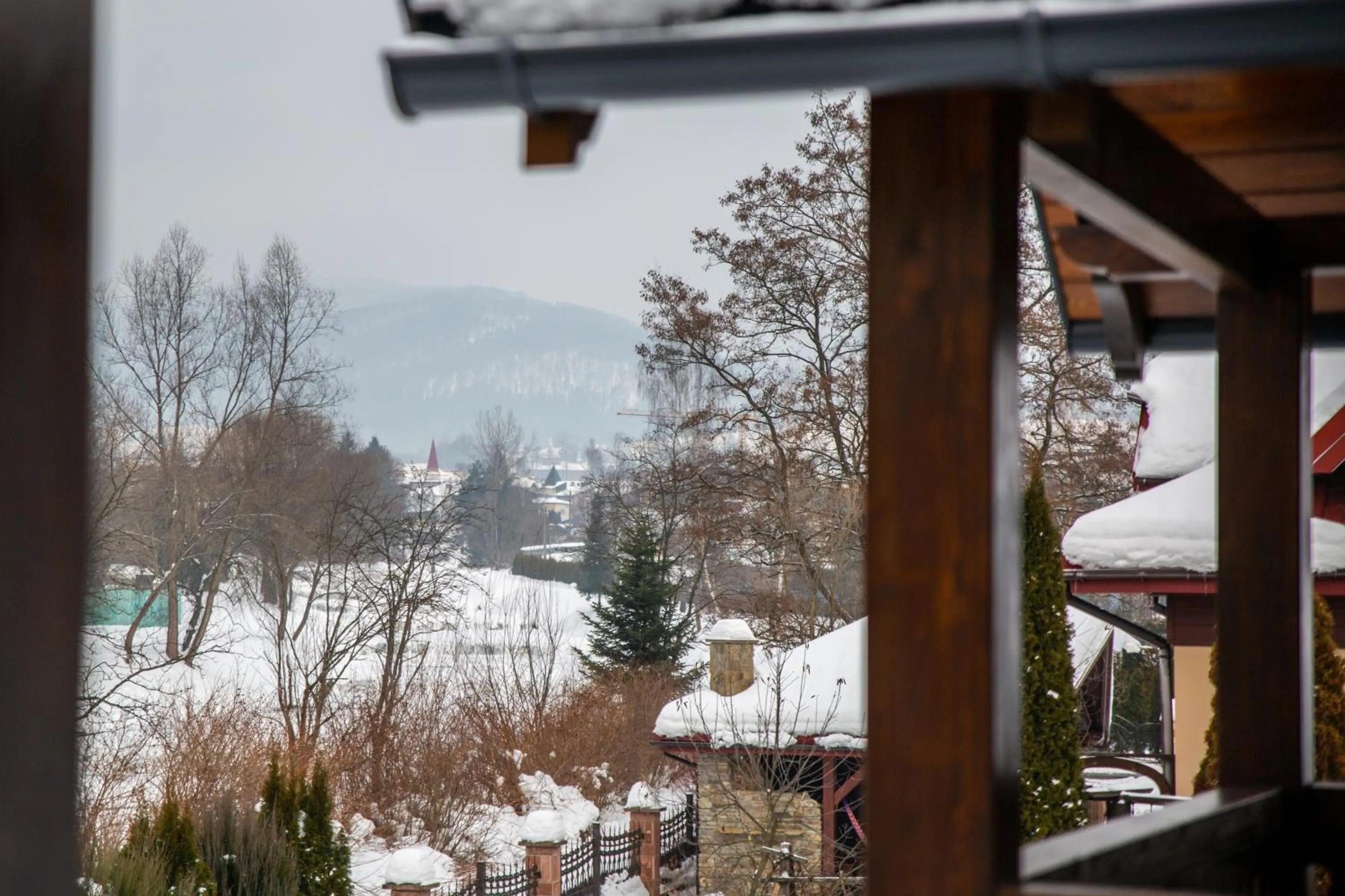 Garden view in APARTAMENTY ZAZAMCZE