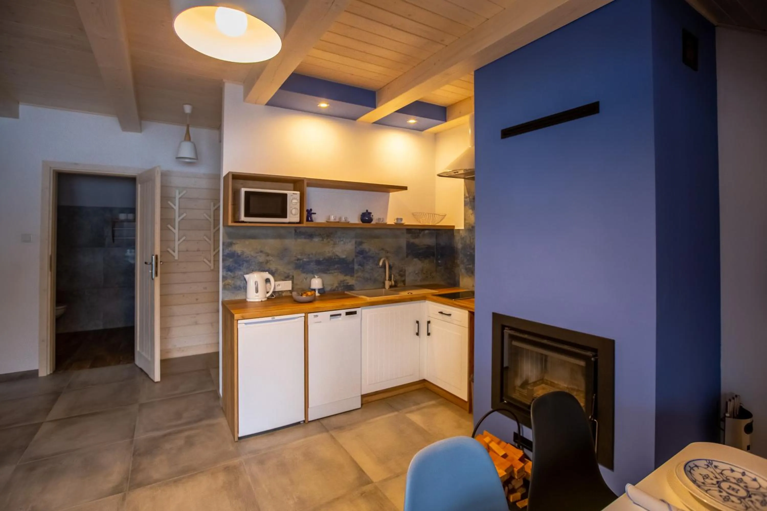 Kitchen or kitchenette in APARTAMENTY ZAZAMCZE