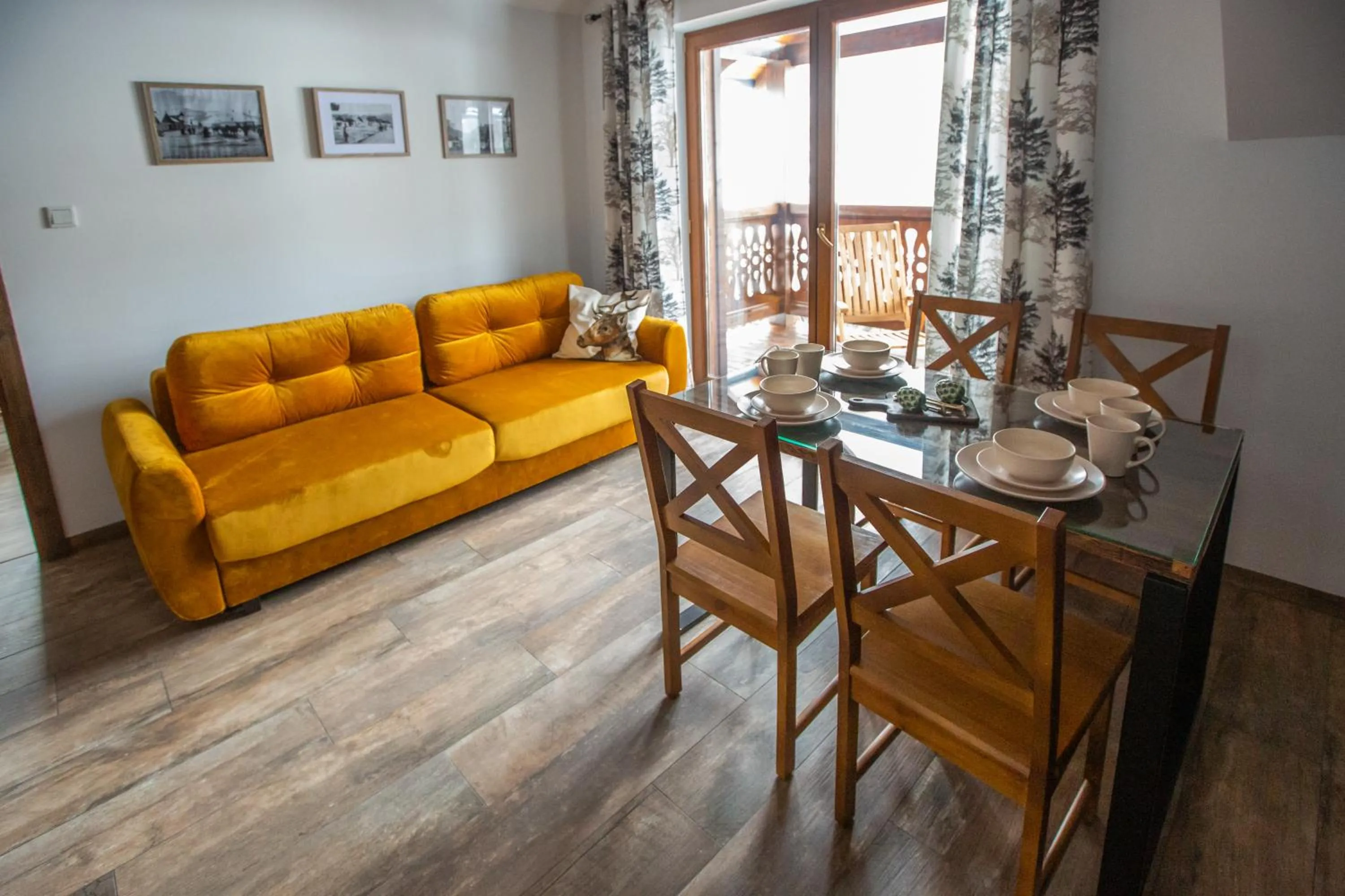 Dining area in APARTAMENTY ZAZAMCZE