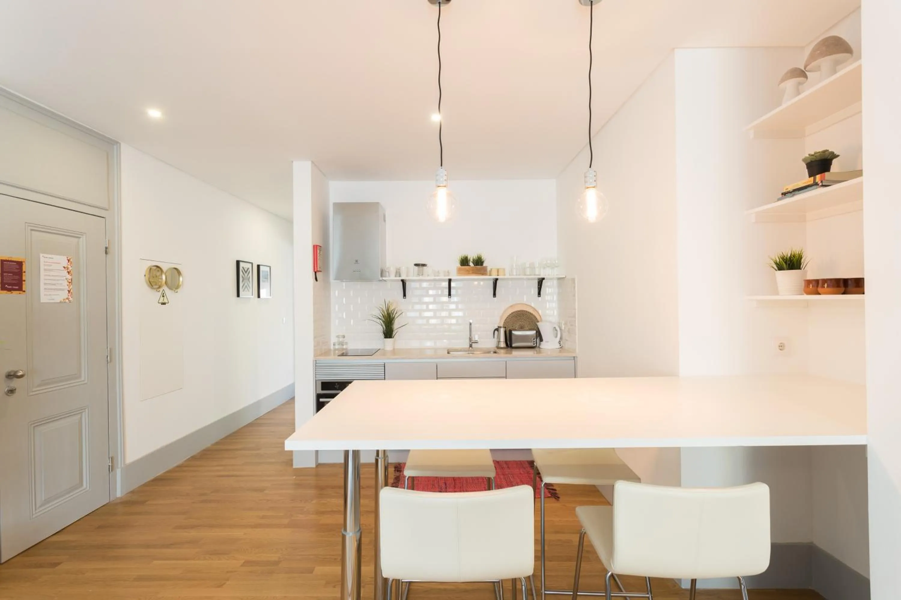 Kitchen or kitchenette in FLH São Bento Charming Flat