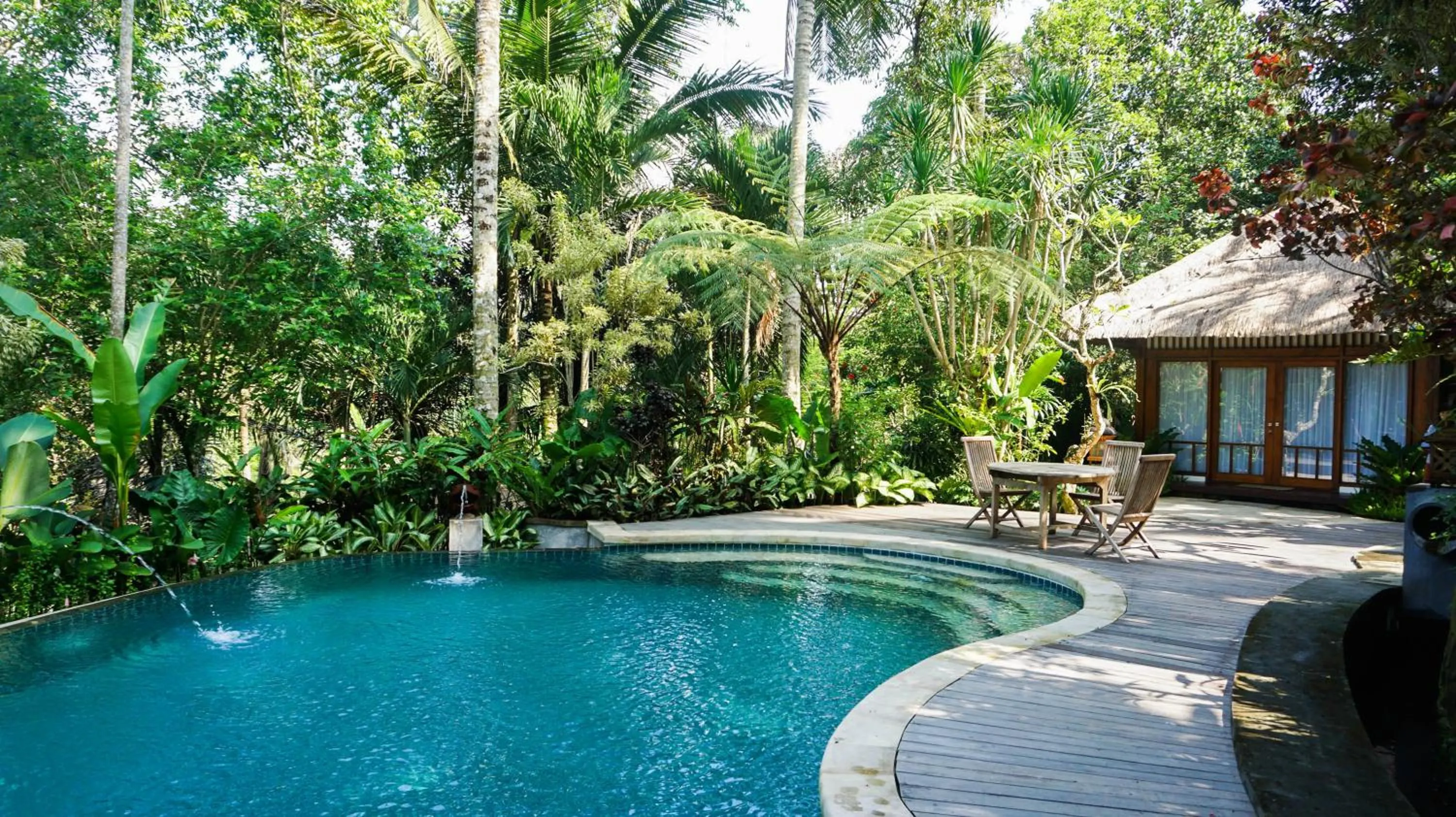 Swimming pool in Umah Lawas Villa Ubud