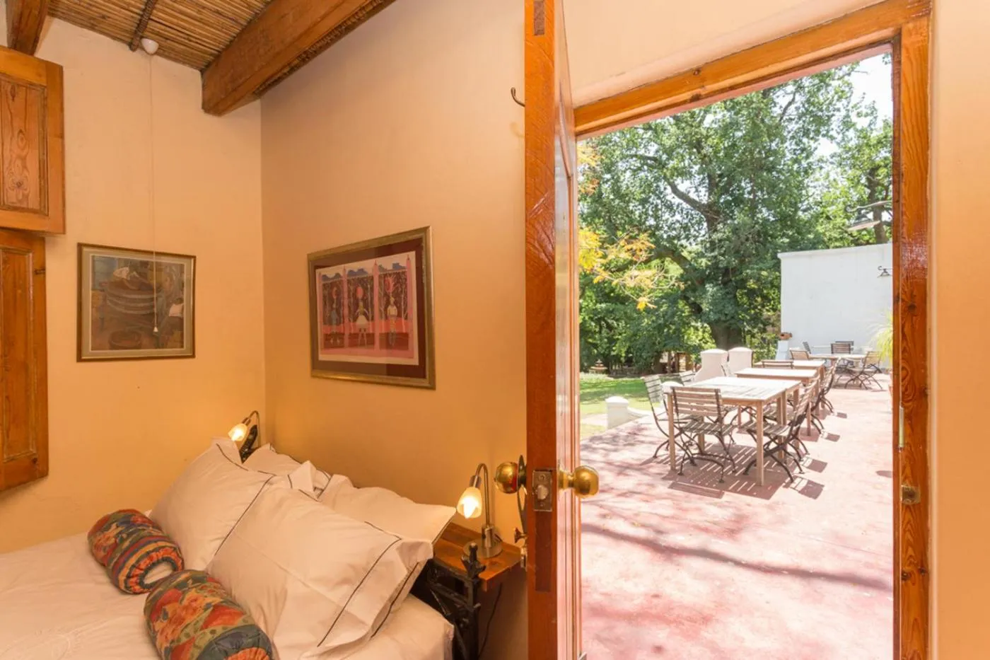 Patio, Bed in Oude Wellington Estate